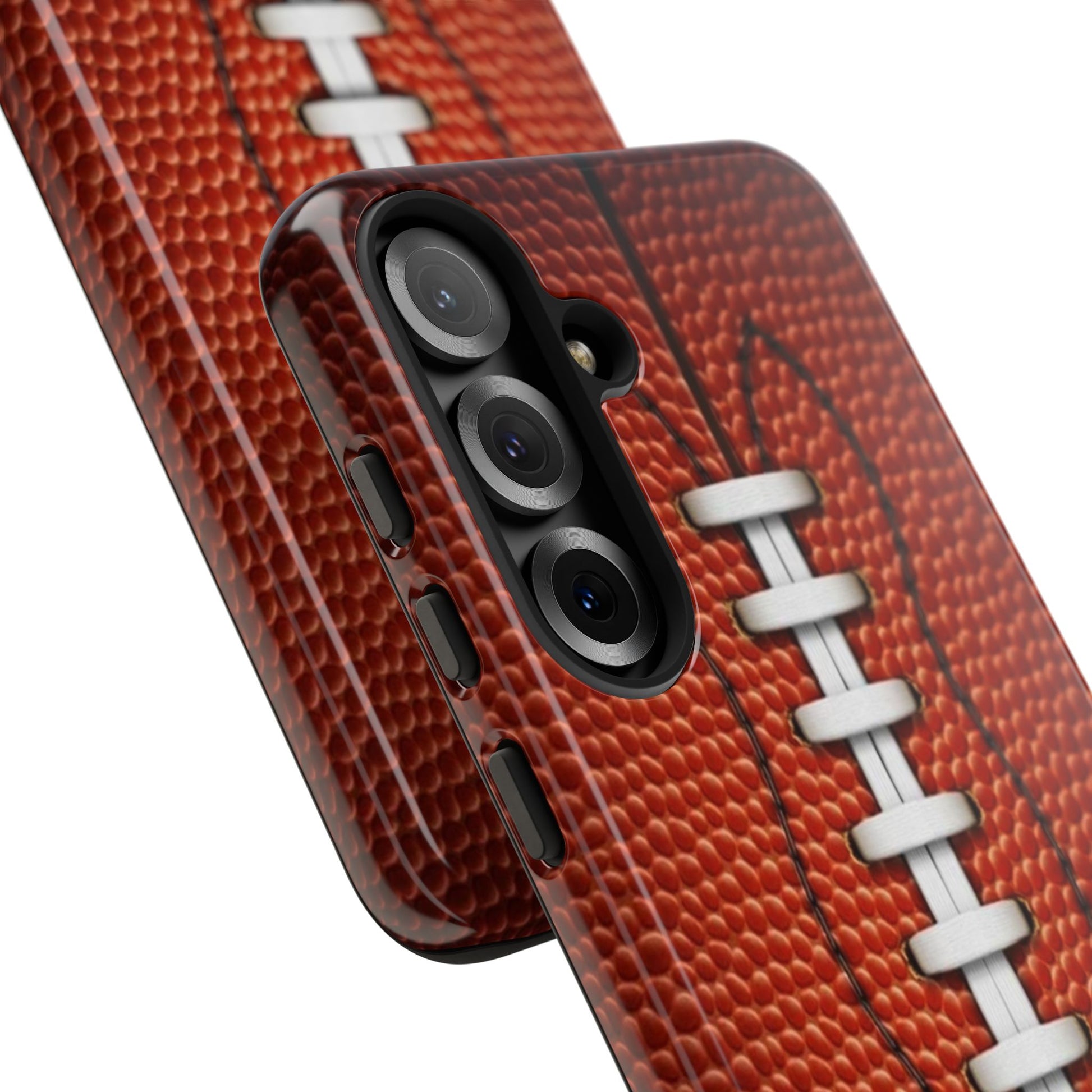 Football Pigskin Print Tough Cases for iPhones, Samsung, and Pixel