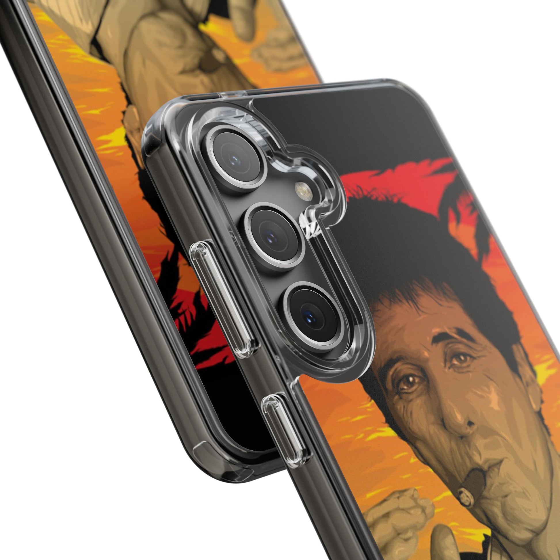 Tony Montana Scarface Movie inspired Protective Iphone and Samsung case