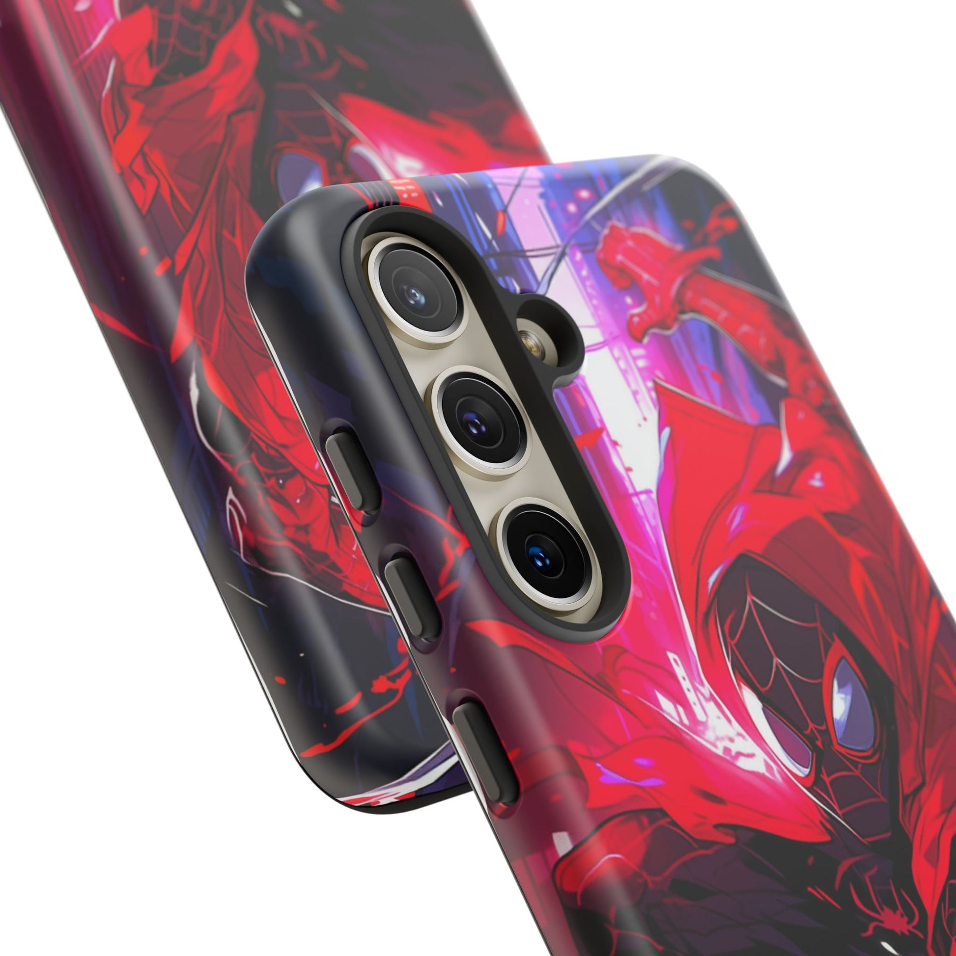 Miles Morales Spiderman Phone Case, Tough Cases for iPhones, Samsung, and Pixel