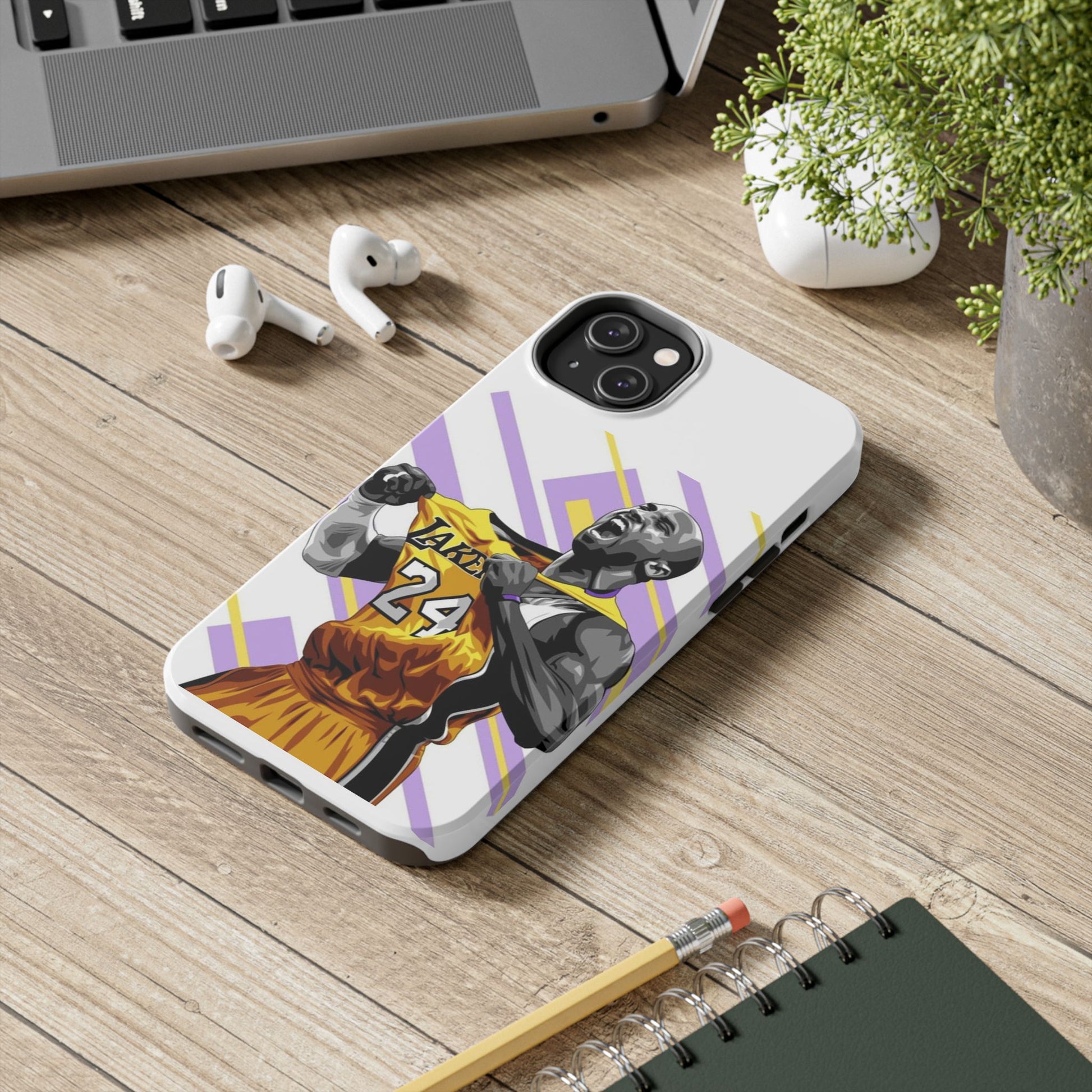 Basketball Themed Kobe Phone Case, Sports Fan Iphone and Samsung phones