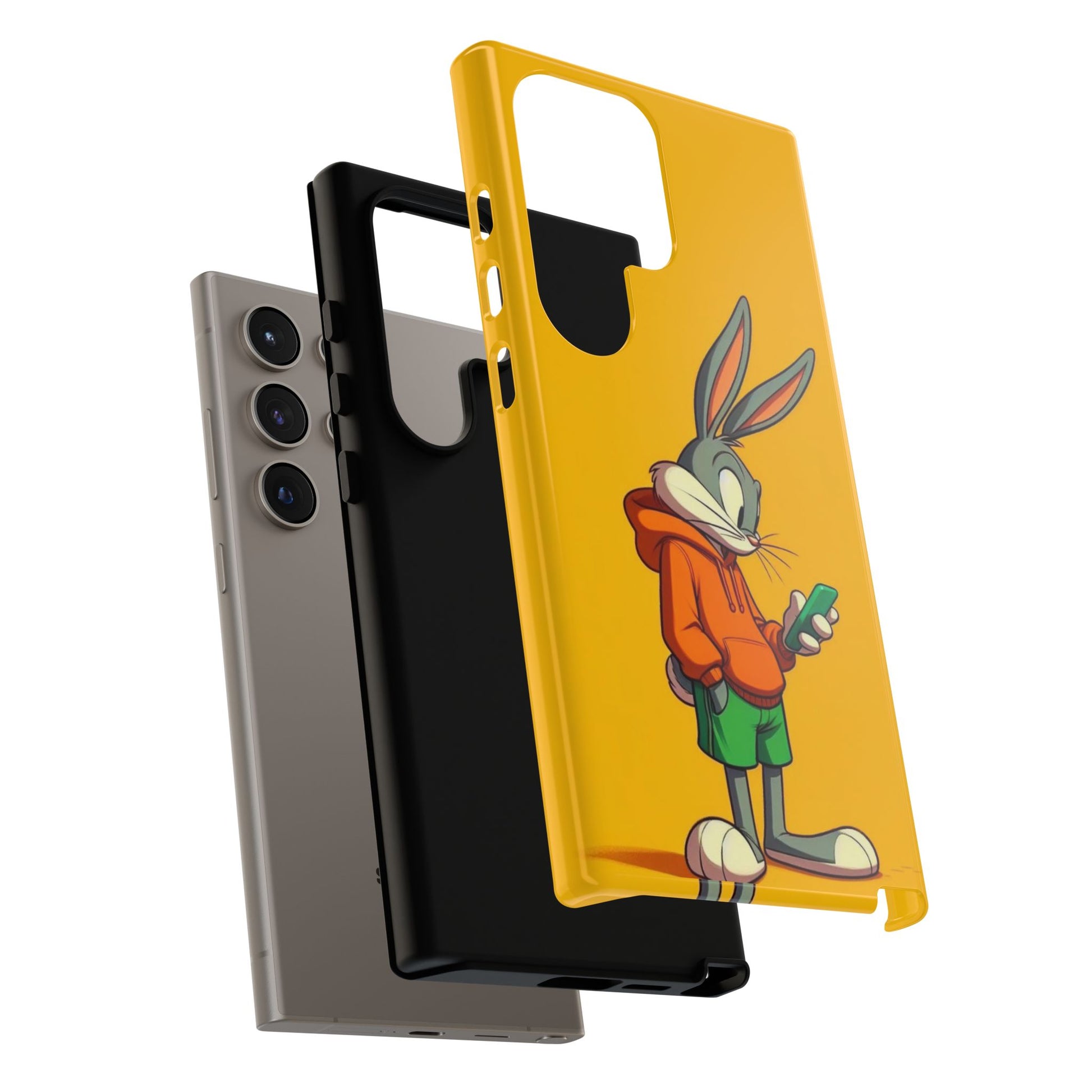 Bugs Bunny Tough Cases for iPhones, Samsung, and Pixel