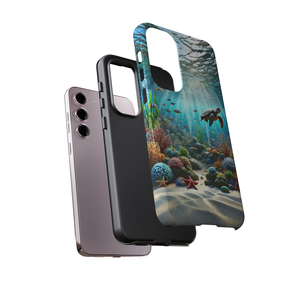 Under Sea Landscape Tough Cases for iPhones, Samsung, and Pixel