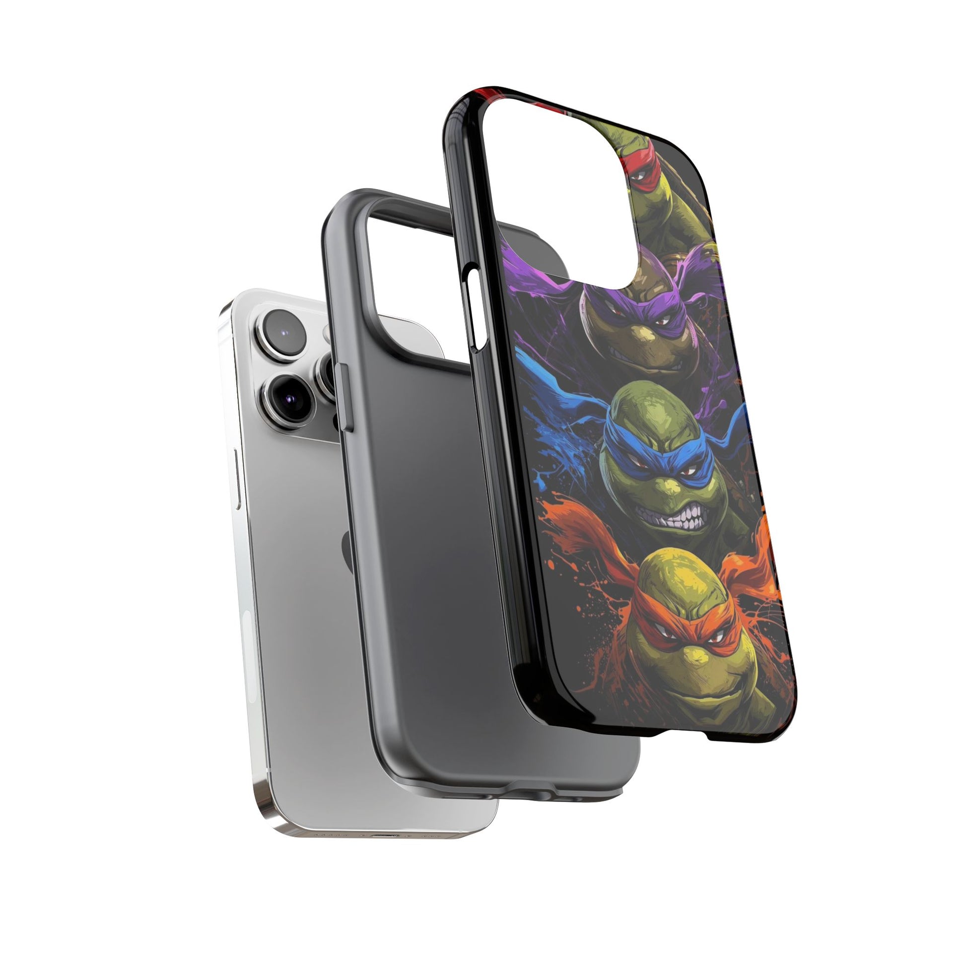 Ninja Turtles Tough Cases for iPhones, Samsung, and Pixel