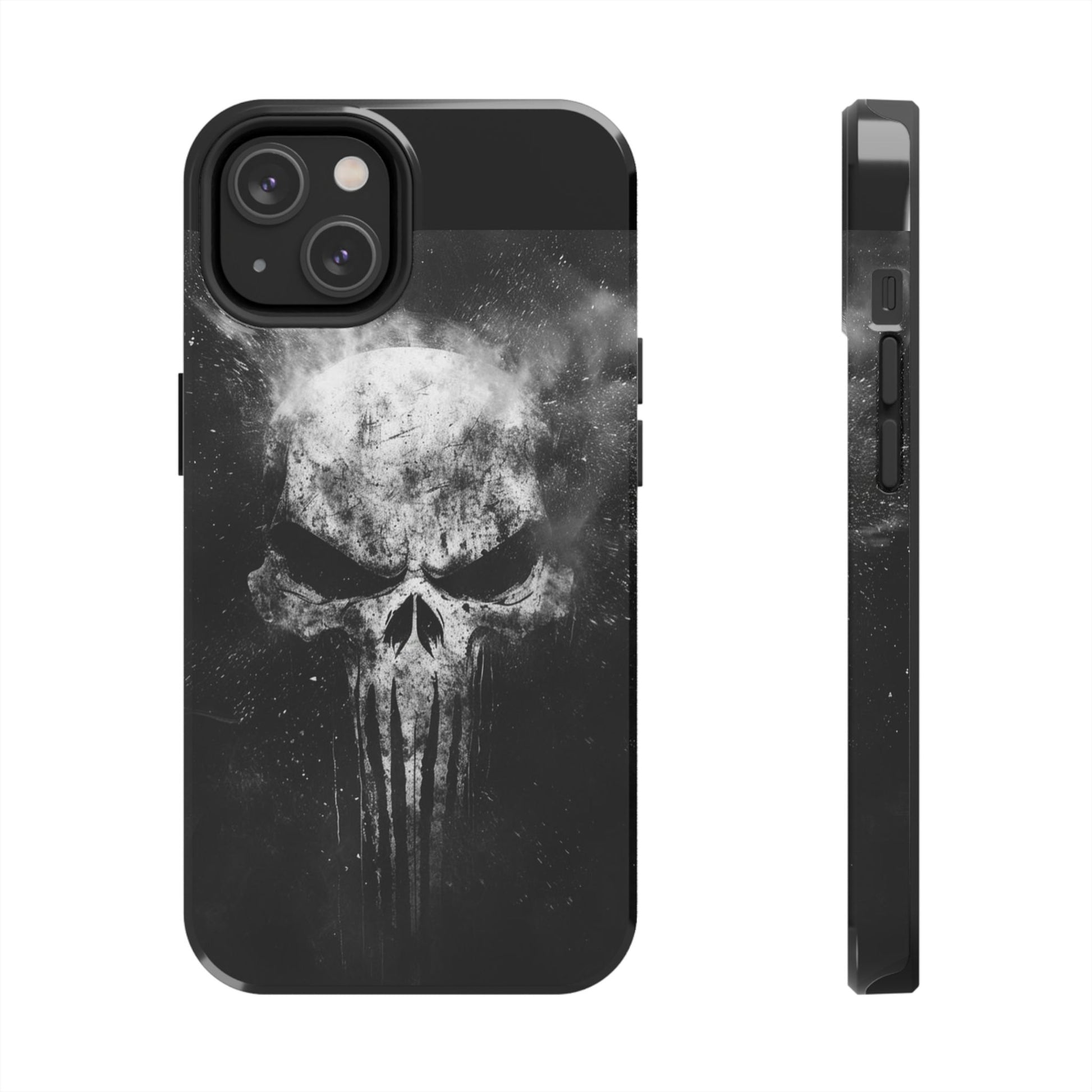 Smoking Skull Theme Phone Case for iPhone & Samsung Galaxy Phones