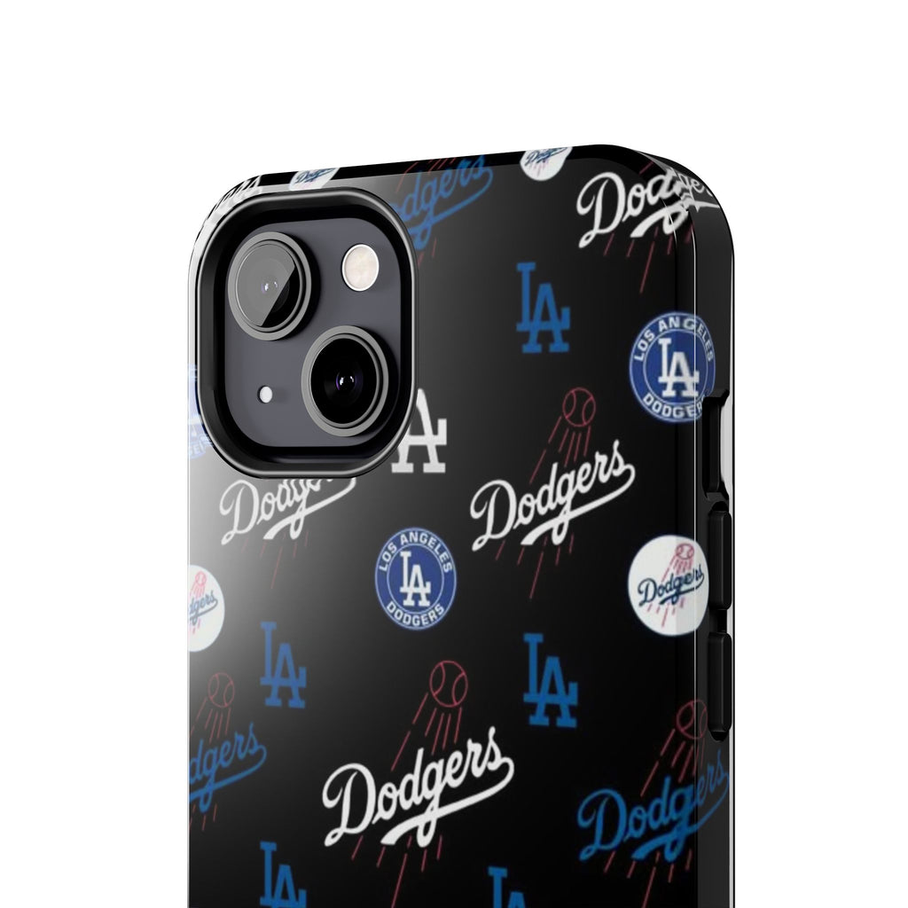 Dodgers Baseball Pattern Phone Cases for Iphones & Samsung Phones Durable