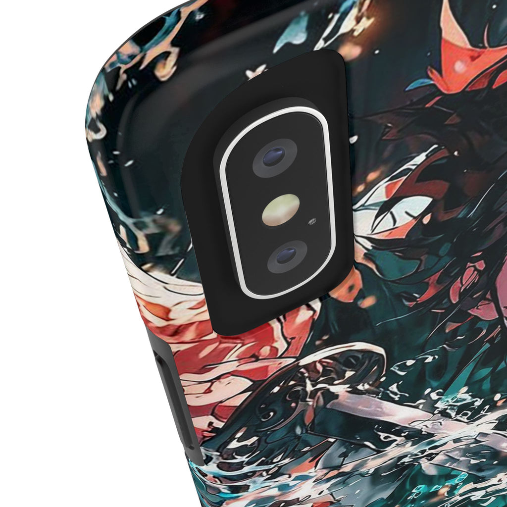Demon Slayer Tanjiro Art Phone Case for iPhone & Samsung Galaxy Phones
