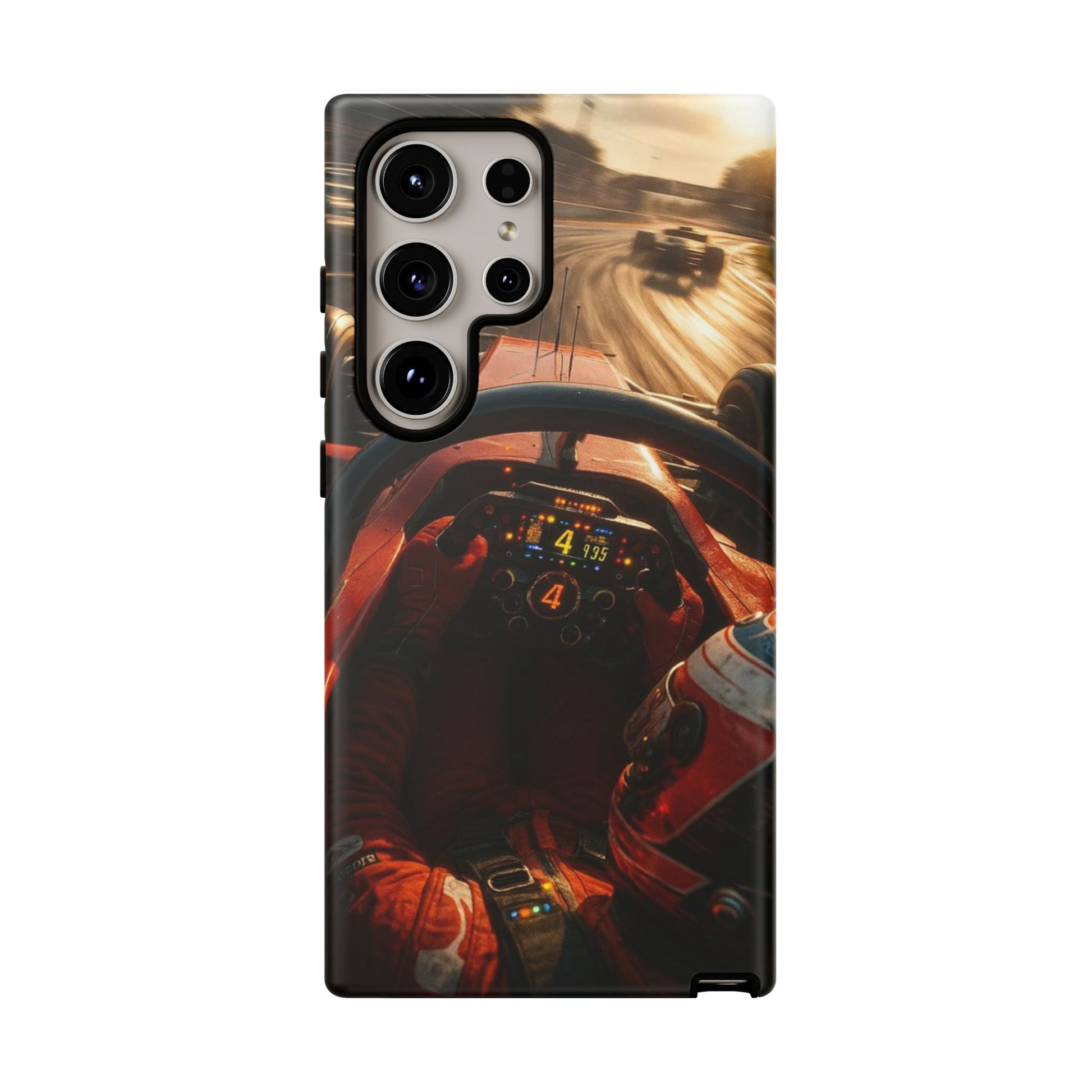 Formula 1 Cockpit Phone Case, Tough Cases for iPhones, Samsung, and Pixel