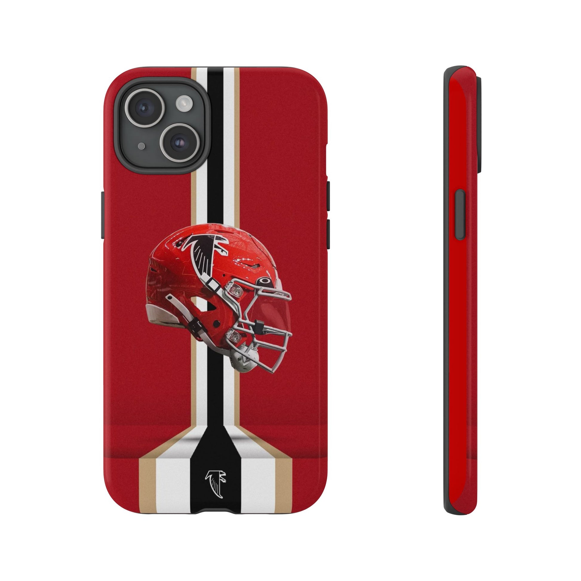 Atlanta Falcons Football Helmet Logo Tough Cases for iPhones, Samsung, and Pixel