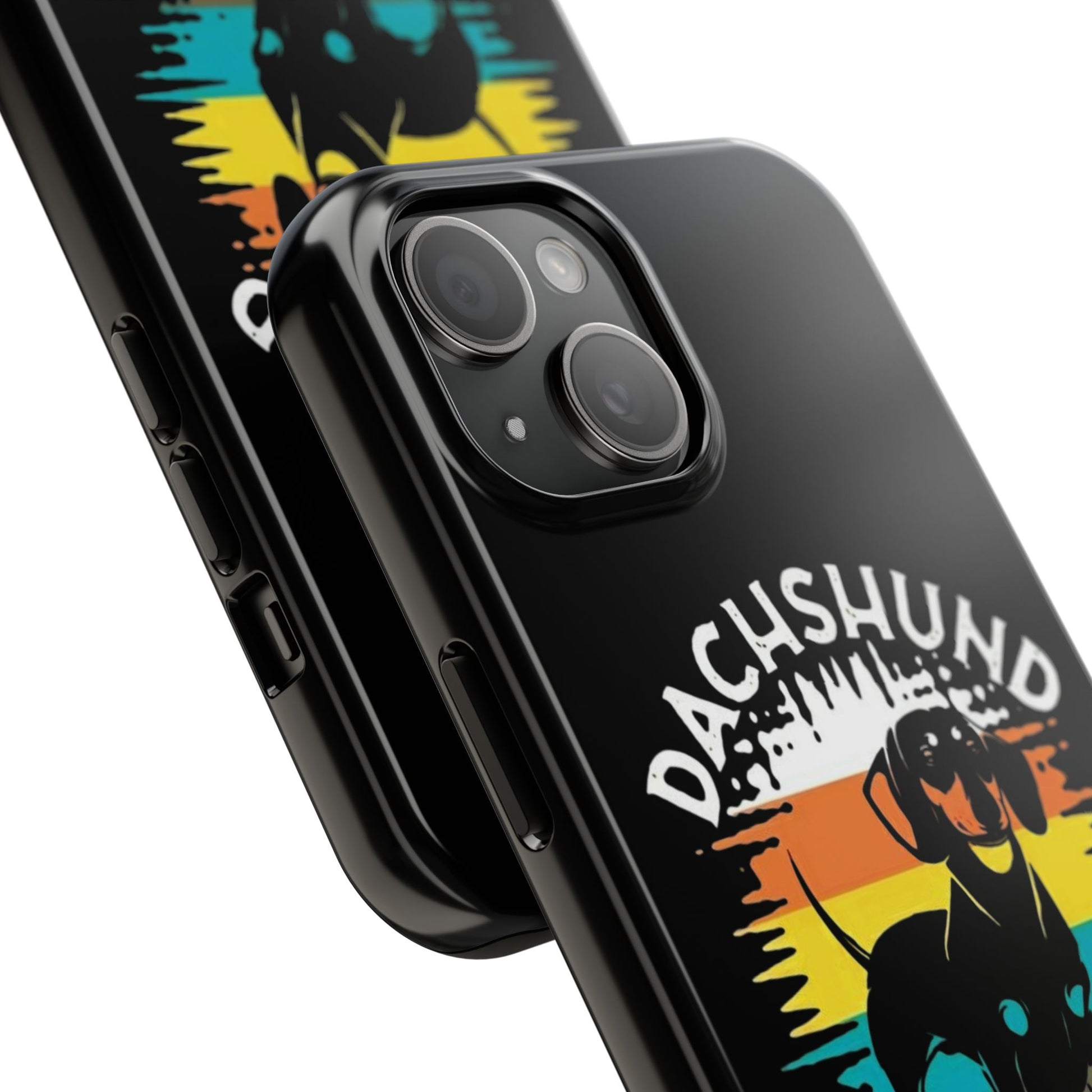 Dachshund Boss Theme Phone Cases for iPhones & Samsung Phones