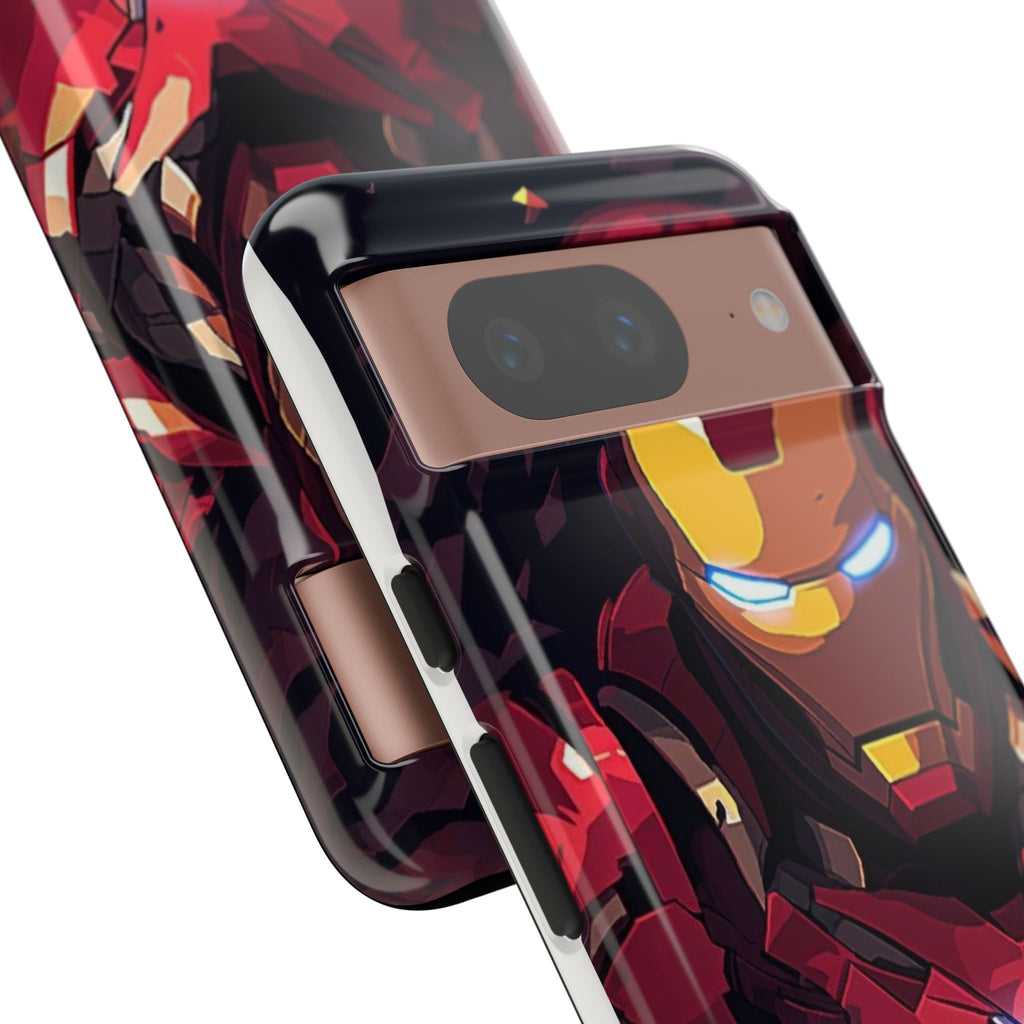 Invincible Iron Man Tough Cases for iPhones, Samsung, and Pixel