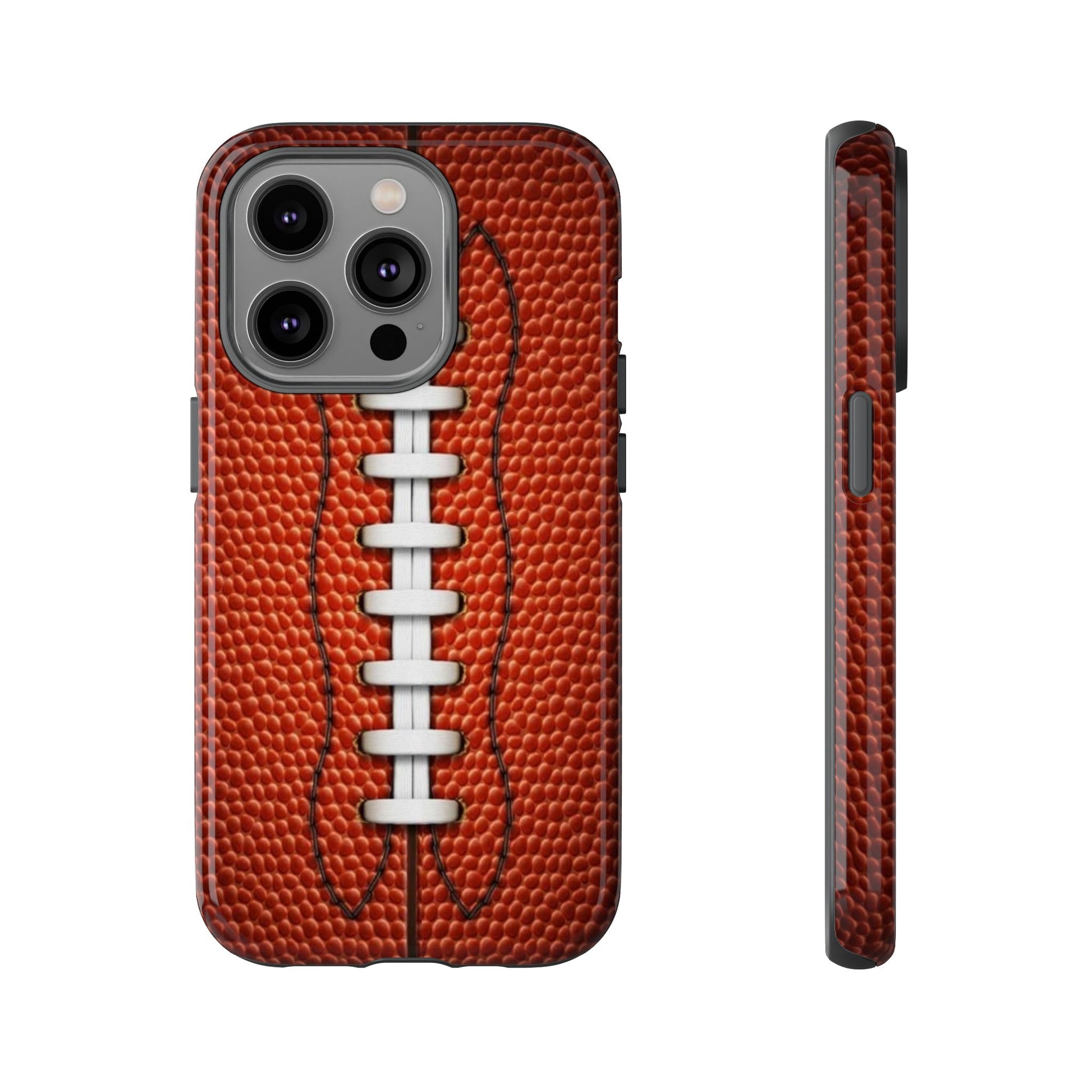 Football Pigskin Print Tough Cases for iPhones, Samsung, and Pixel