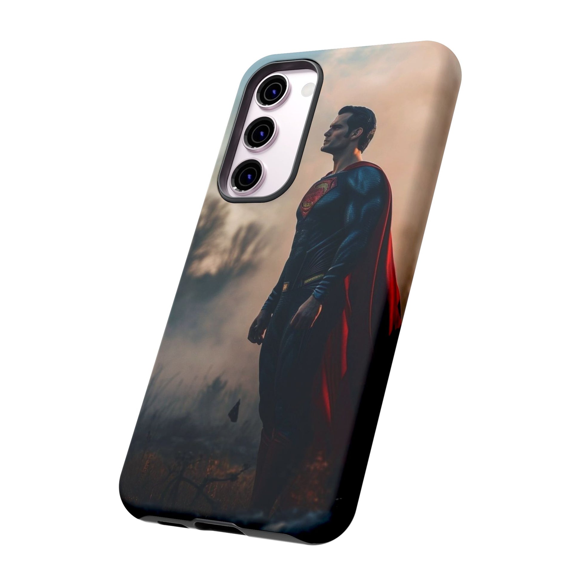 Henry Cavil Superman Tough Cases for iPhones, Samsung, and Pixel