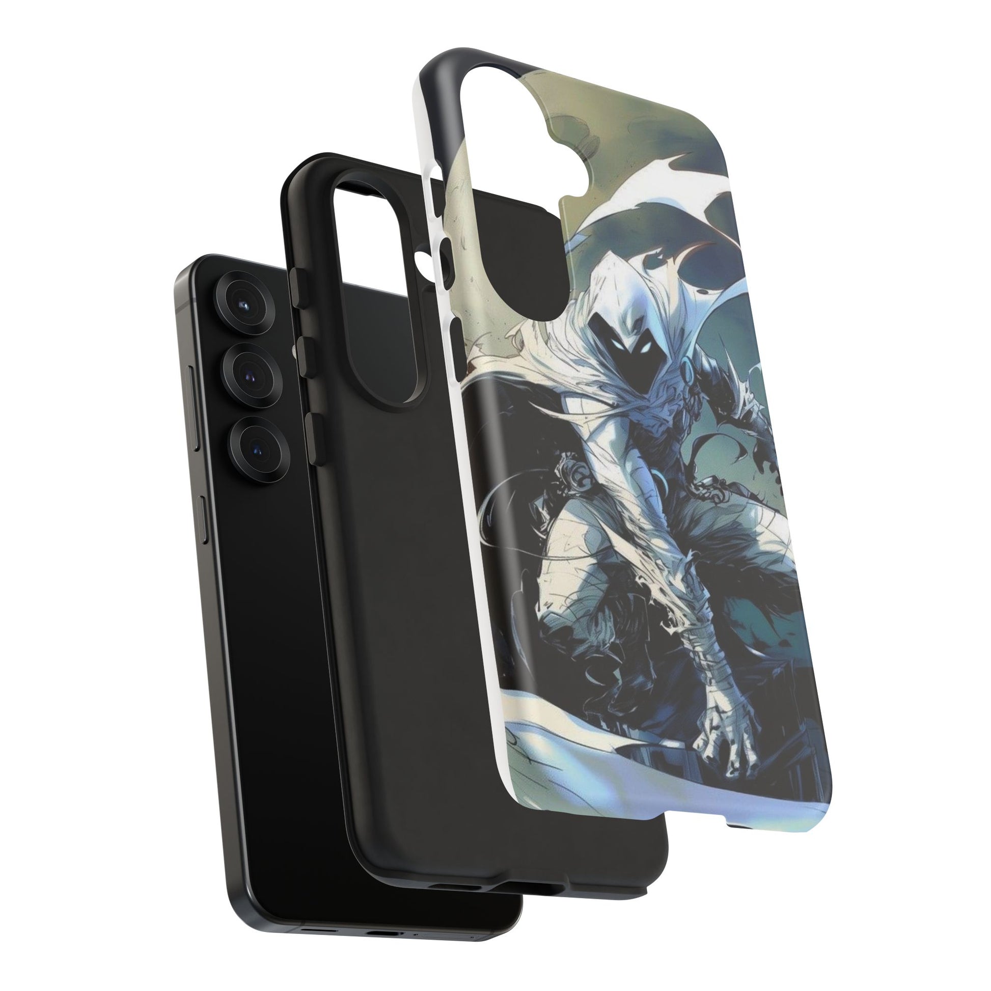 Moon Knight Tough Cases for iPhones, Samsung, and Pixel