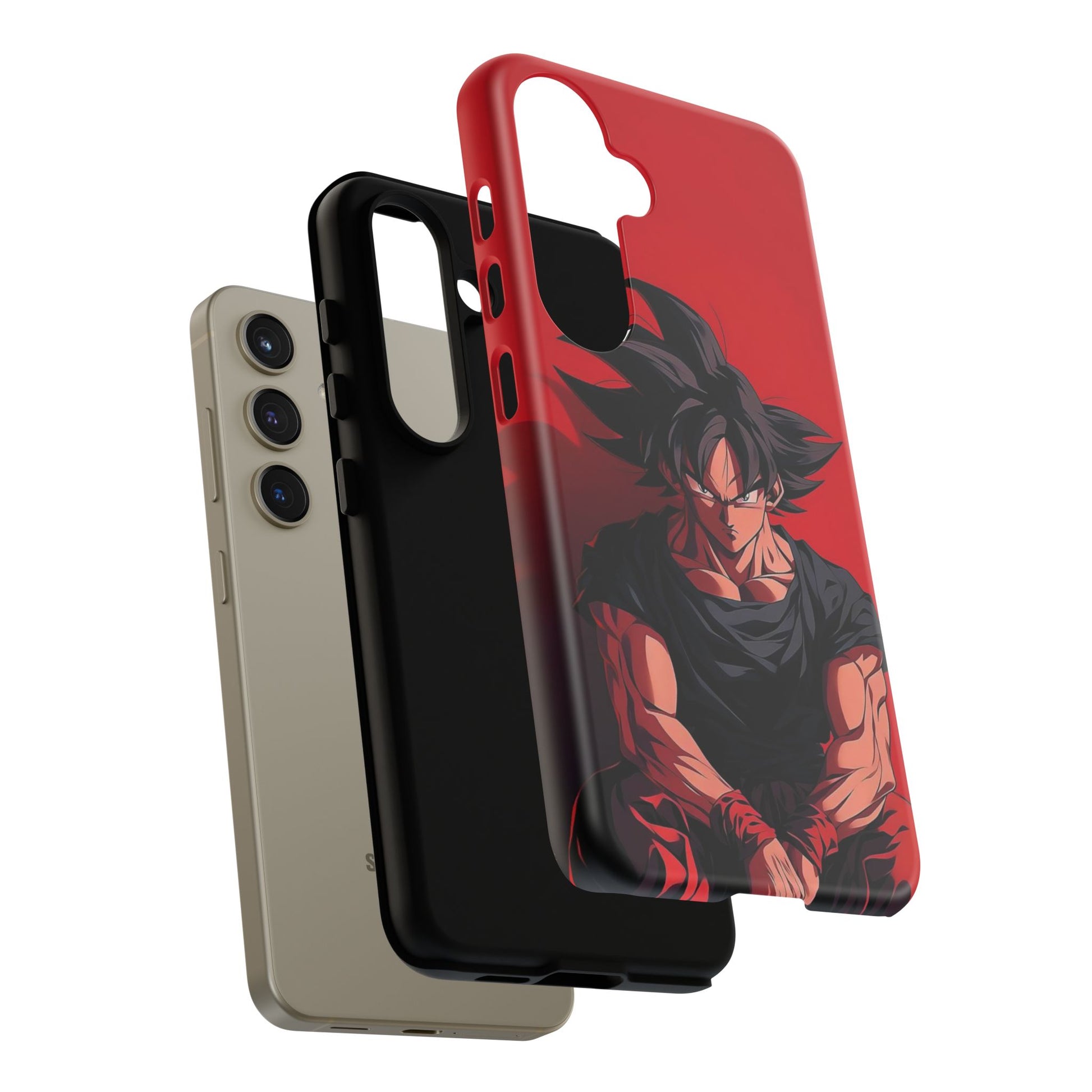 Anime Goku Dragon ball Z Tough Cases for iPhones, Samsung, and Pixel