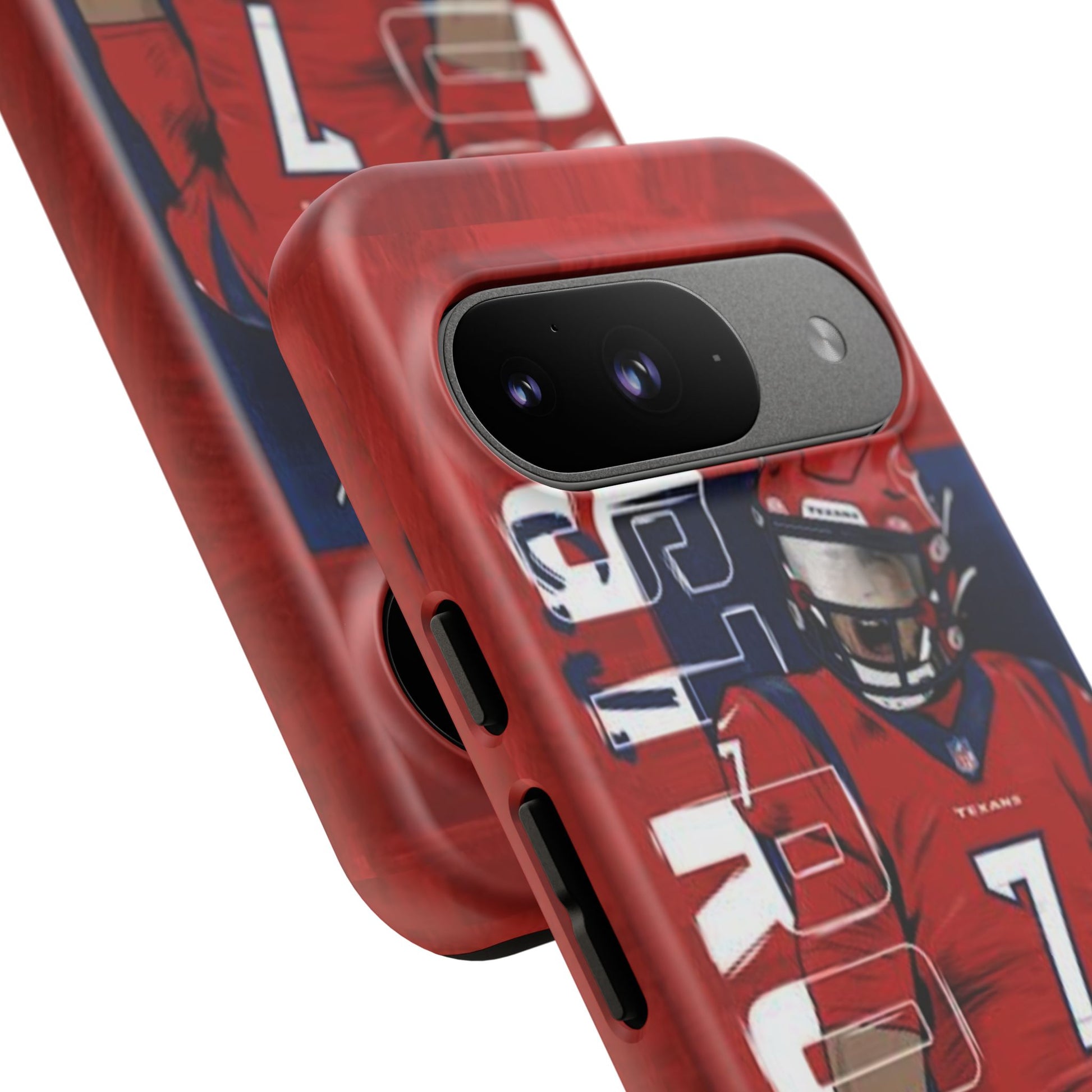 Houston Texans Football CJ Stroud Tough Cases for iPhones, Samsung, and Pixel