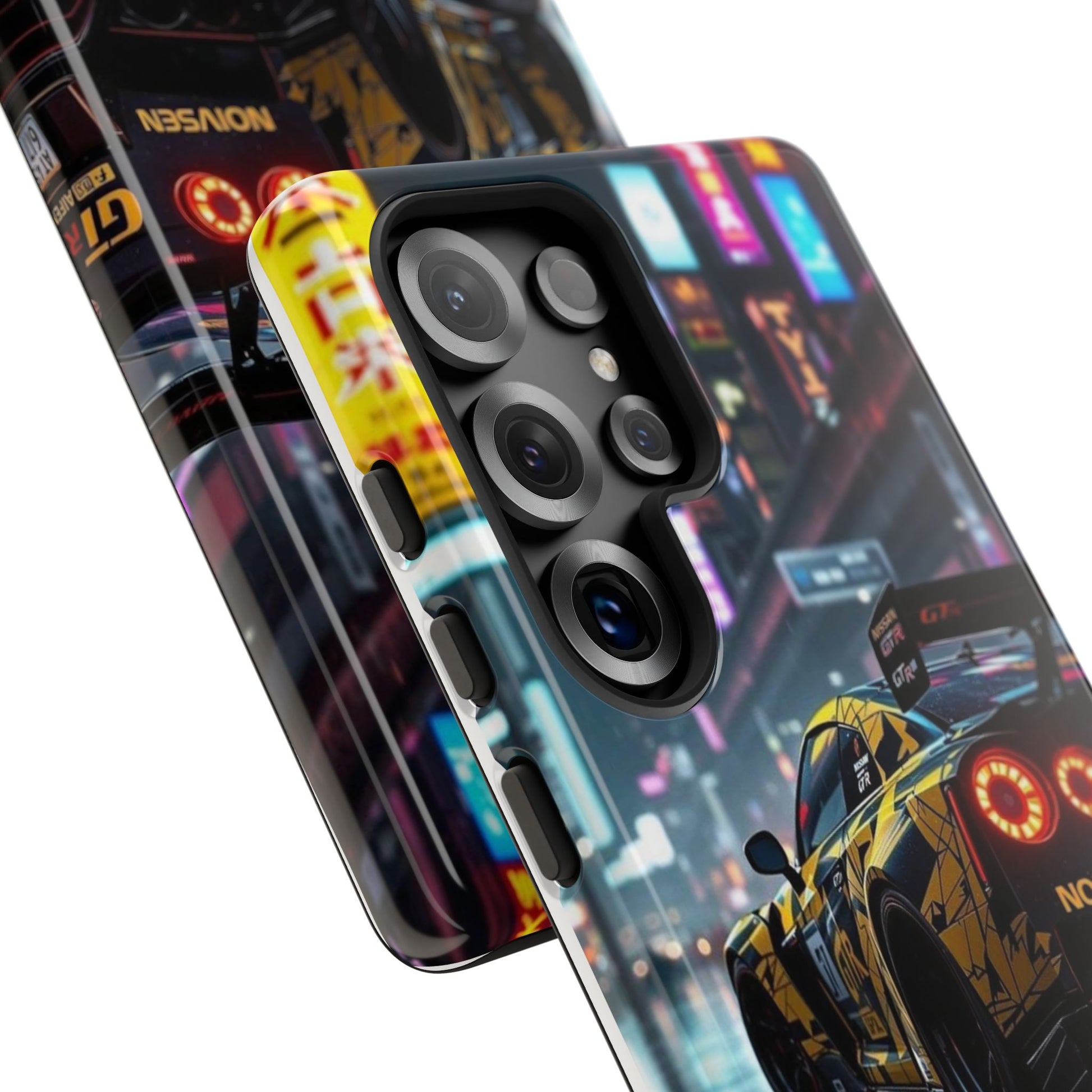 Nissan GTR in Japan Art Tough Cases for iPhones, Samsung, and Pixel