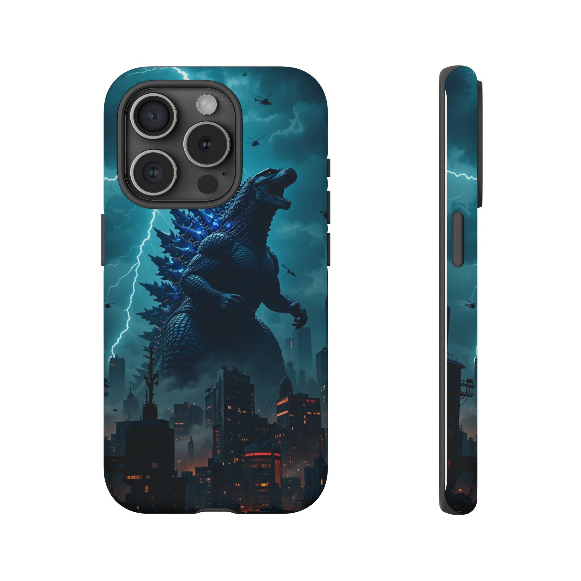 Godzilla Phone Case, Tough Cases for iPhones, Samsung, and Pixel