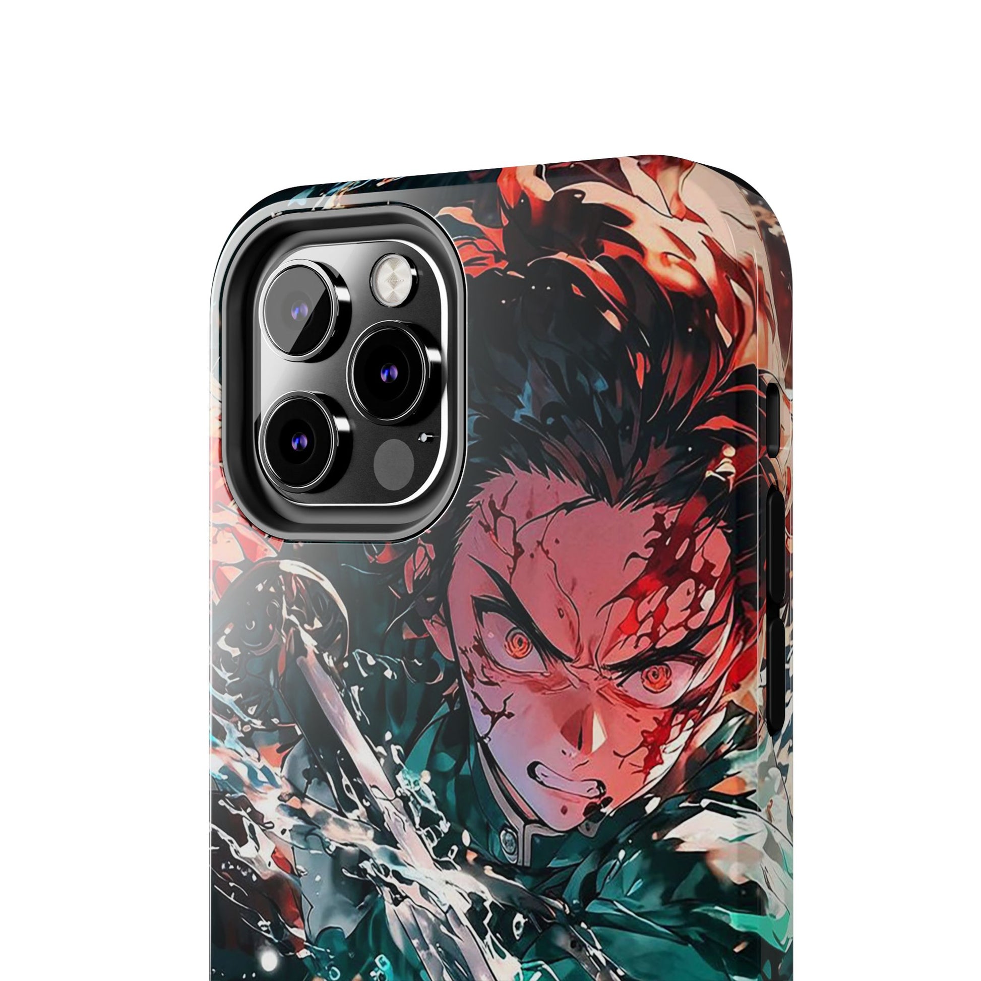 Demon Slayer Tanjiro Art Phone Case for iPhone & Samsung Galaxy Phones