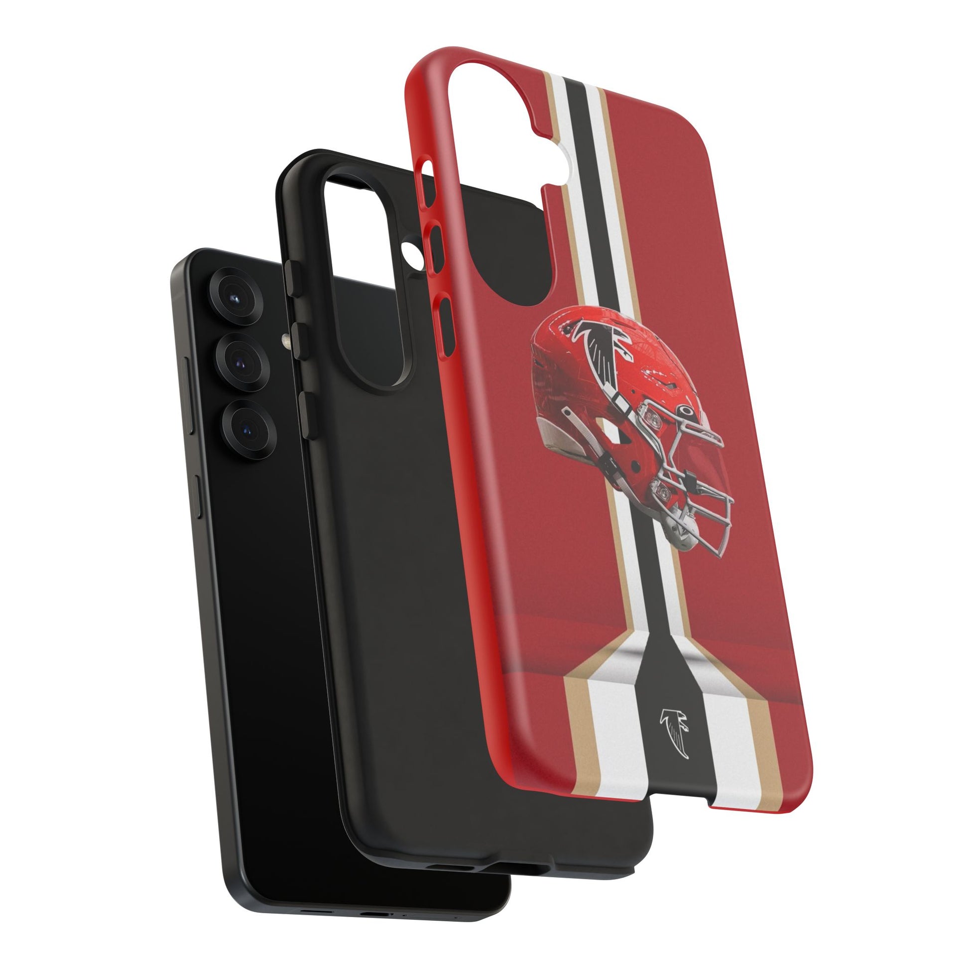 Atlanta Falcons Football Helmet Logo Tough Cases for iPhones, Samsung, and Pixel