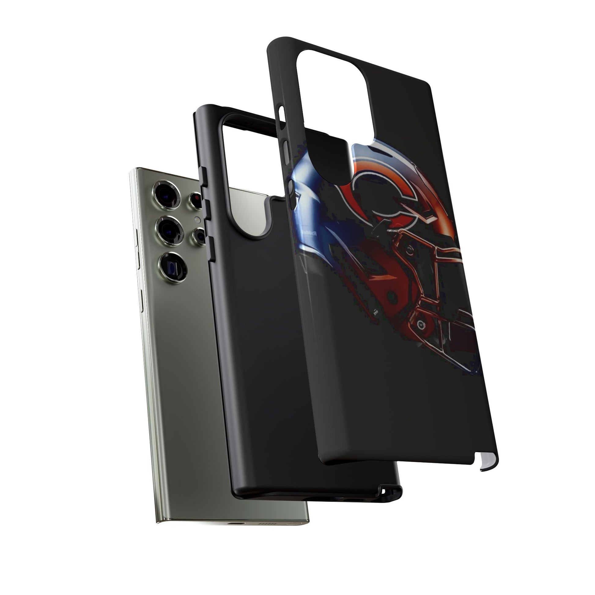 Football Helmet Chicago Bears Phone Case, Tough Cases for iPhones, Samsung, and Pixel