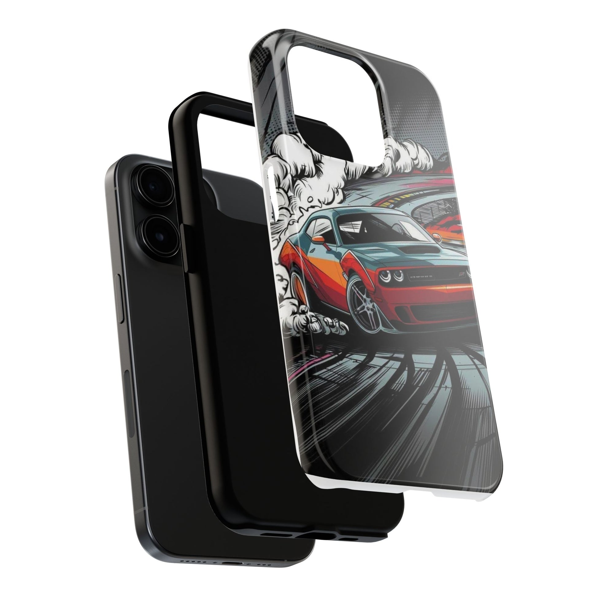 Hot Rod Challenger Theme Phone Case for iPhone & Samsung Galaxy Phones