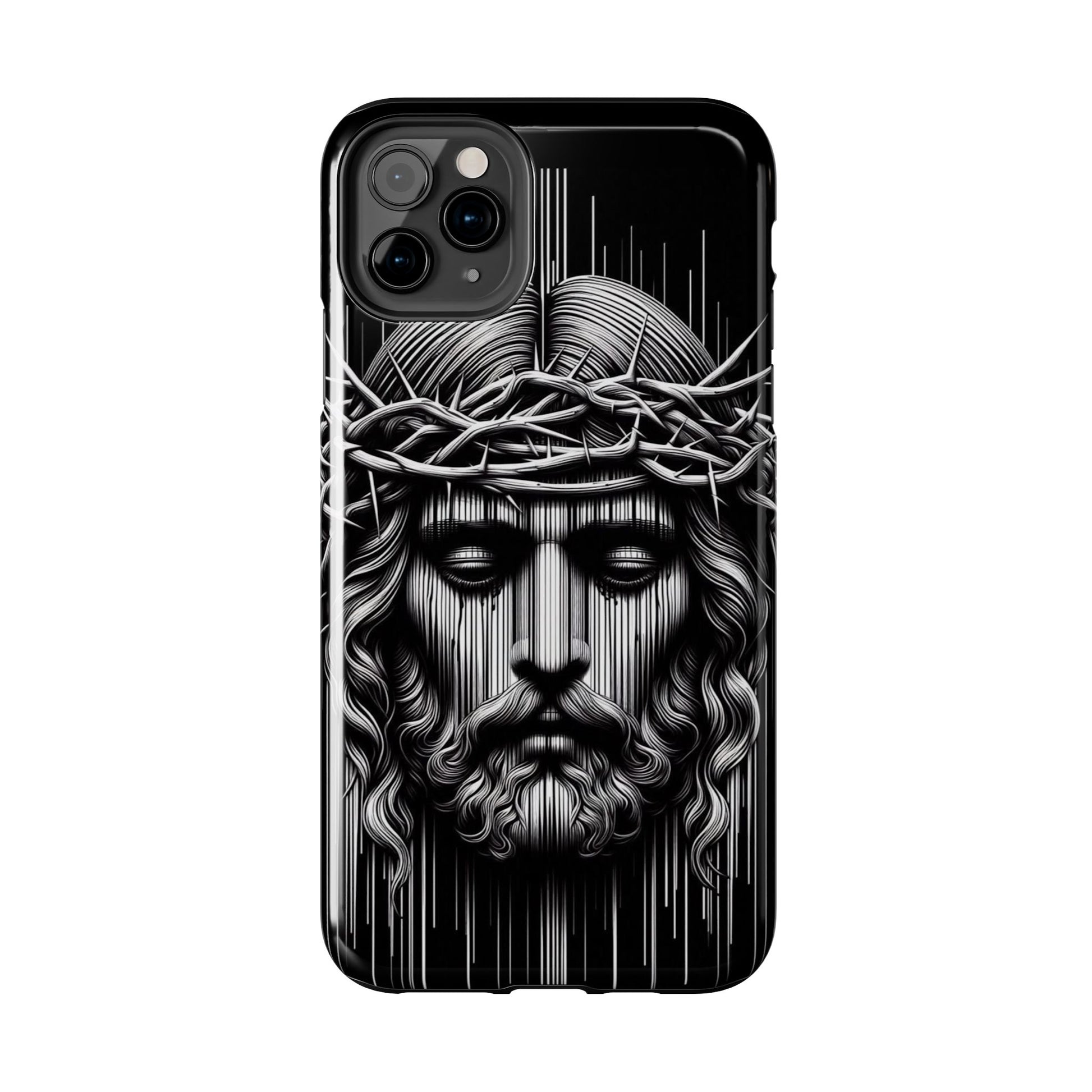 Jesus The King Crown Christian Phone Cases for iPhones & Samsung Phones
