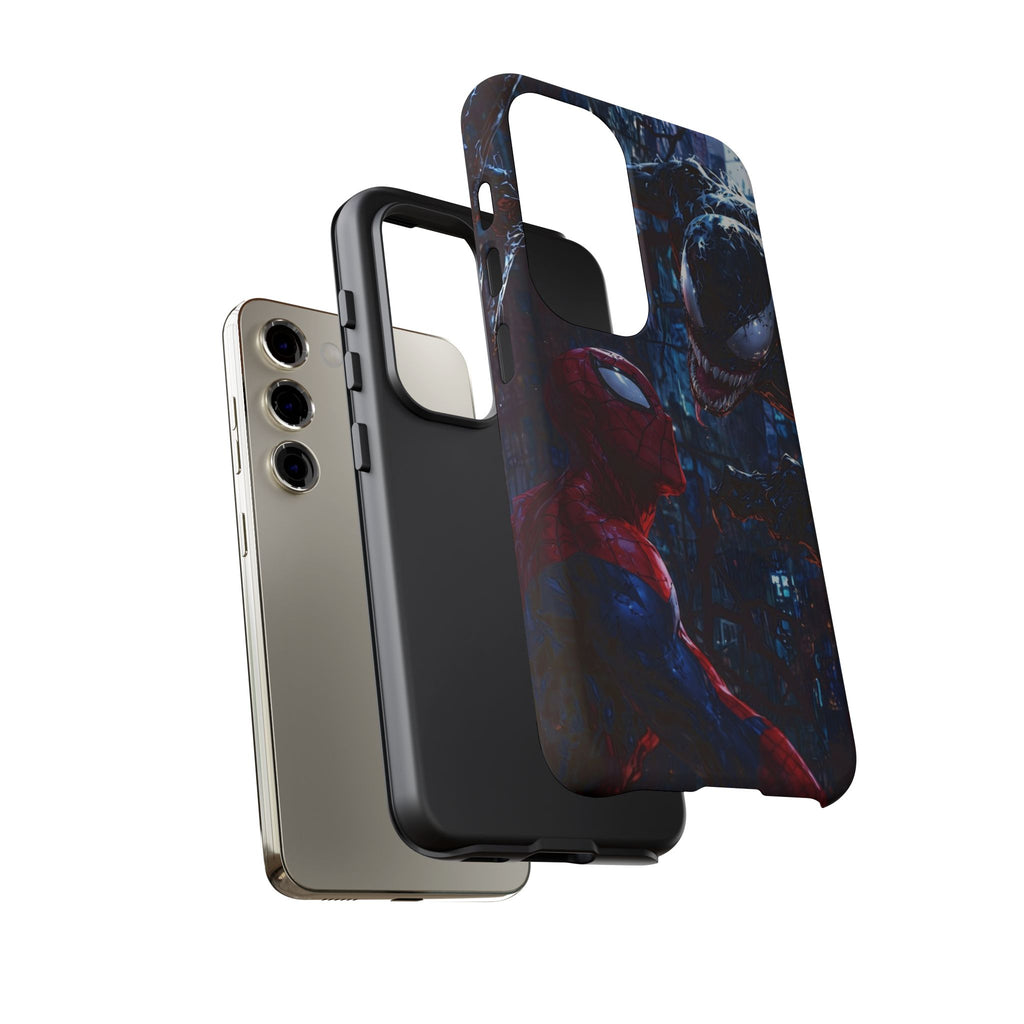 Venom x Spiderman Phone Case, Tough Cases for iPhones, Samsung, and Pixel