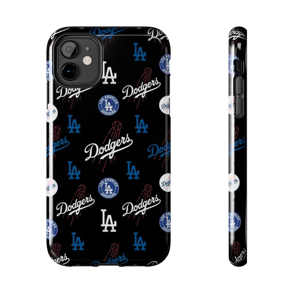 Dodgers Baseball Pattern Phone Cases for Iphones & Samsung Phones Durable
