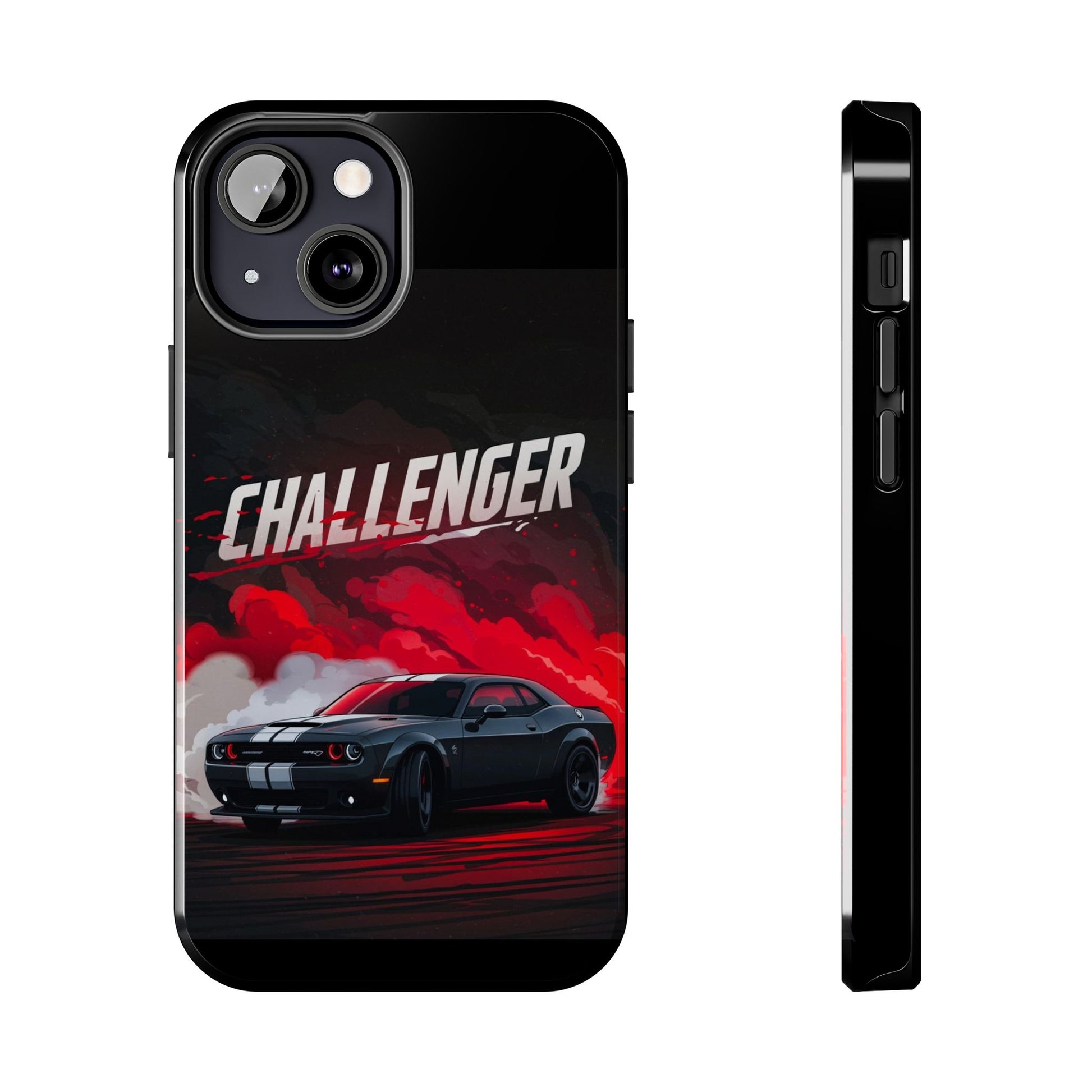 Dodge Challenger Muscle Car Hellcat Tough Phone Cases for Iphones & Samsung Phones Durable