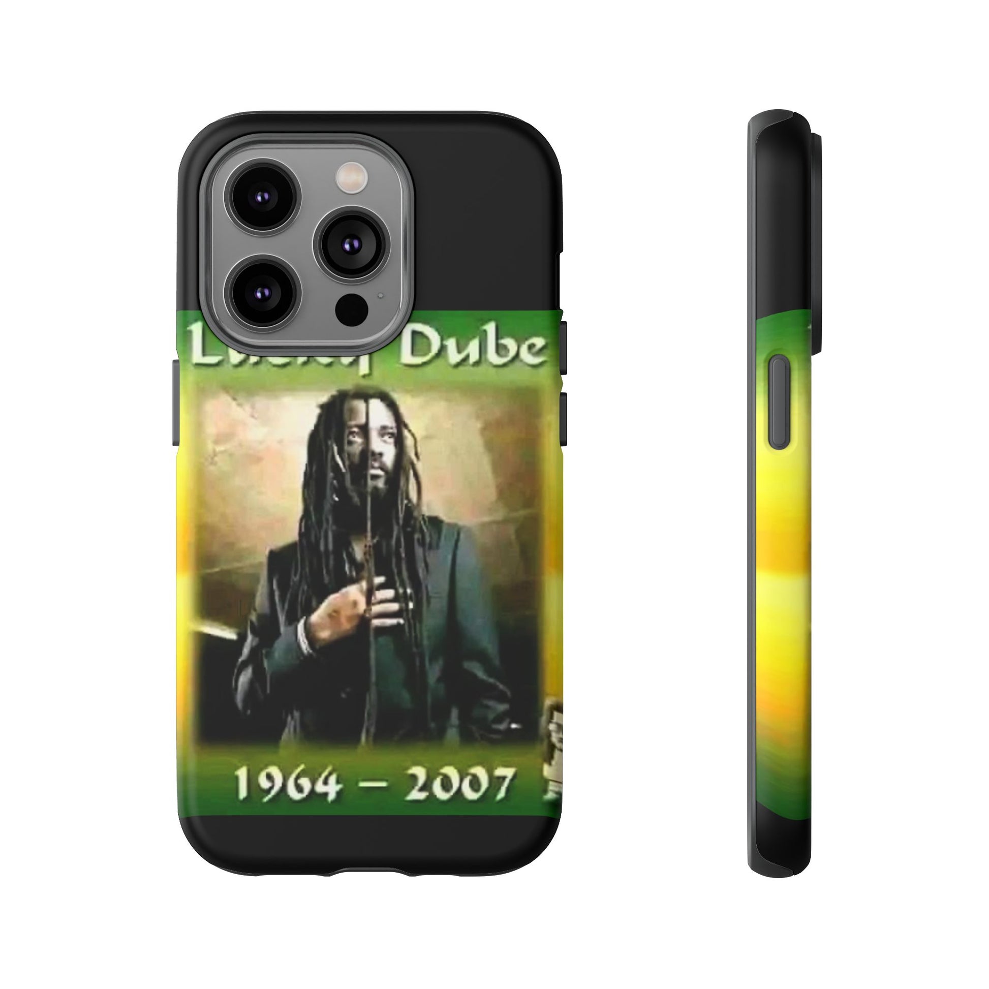 Lucky Dube Tough Cases for iPhones, Samsung, and Pixel