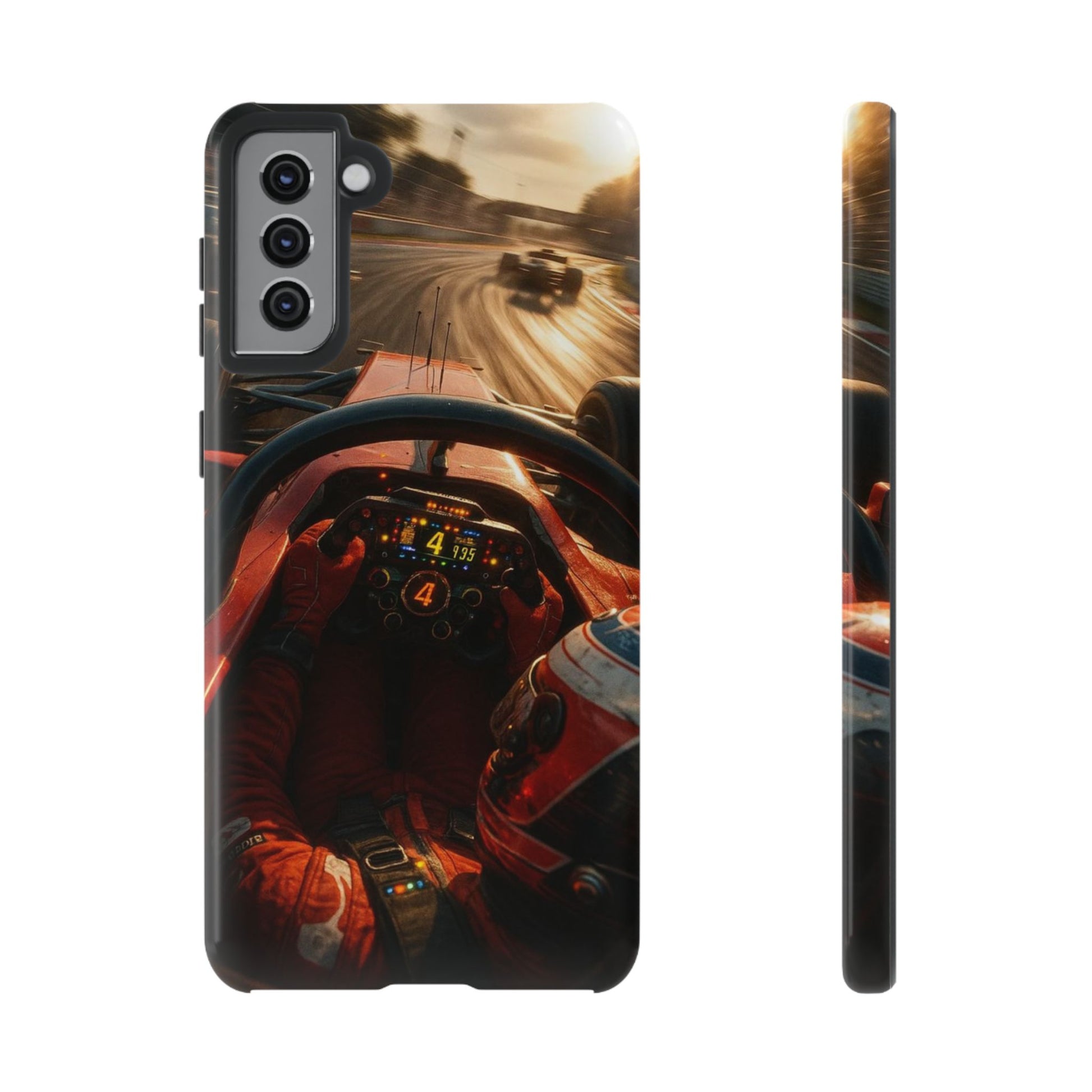 Formula 1 Cockpit Phone Case, Tough Cases for iPhones, Samsung, and Pixel