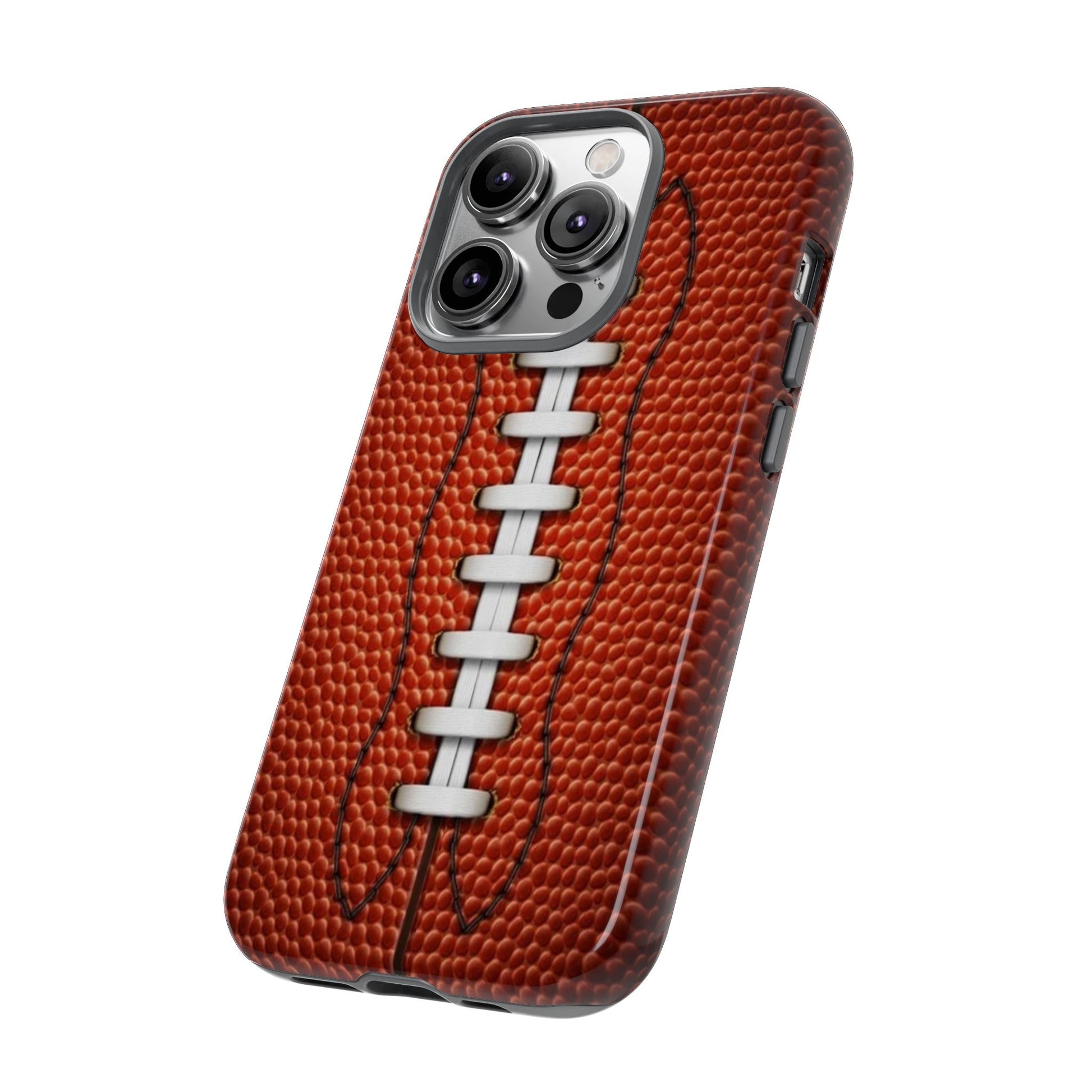 Football Pigskin Print Tough Cases for iPhones, Samsung, and Pixel