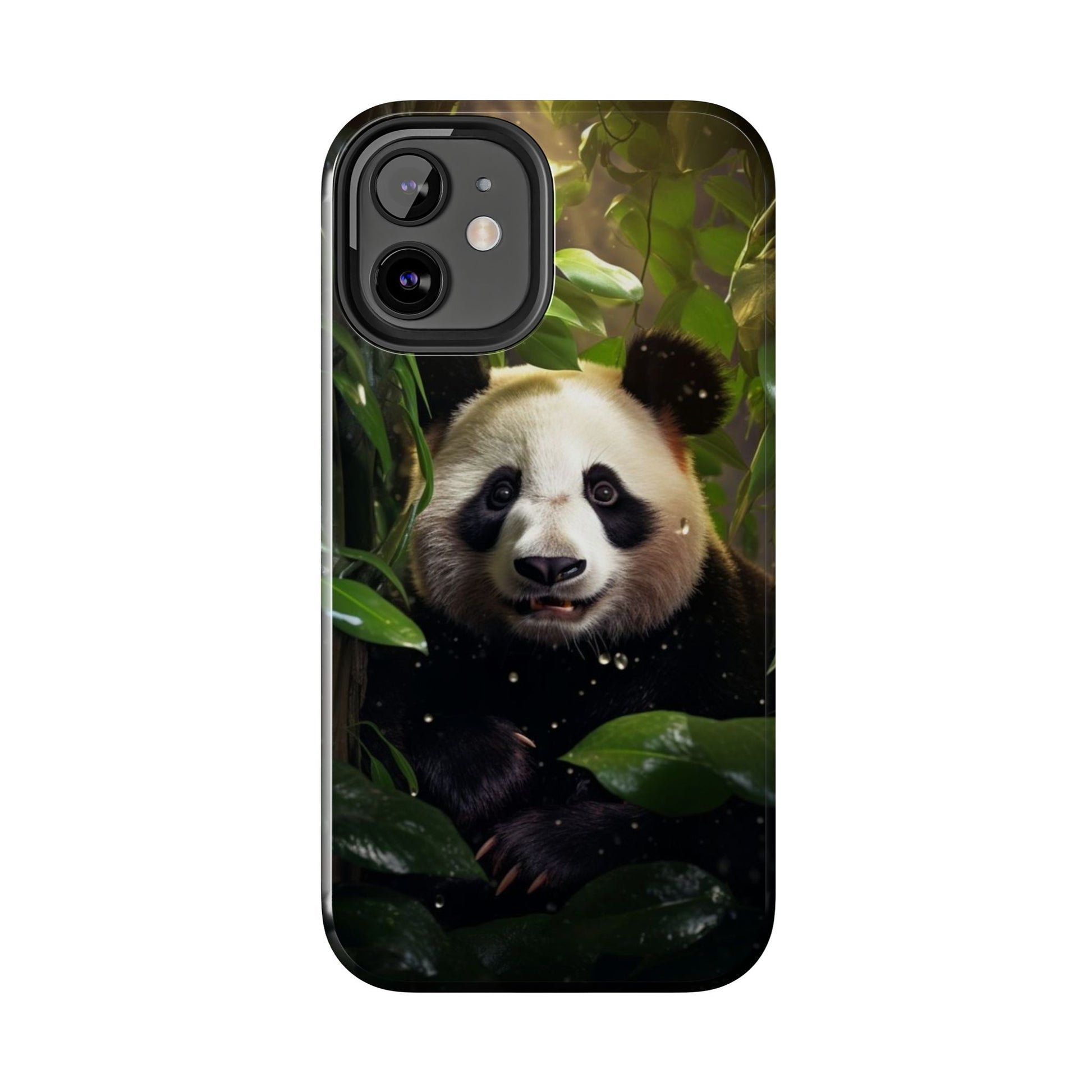 Smiling Panda Theme Phone Cases for iPhones & Samsung Phones