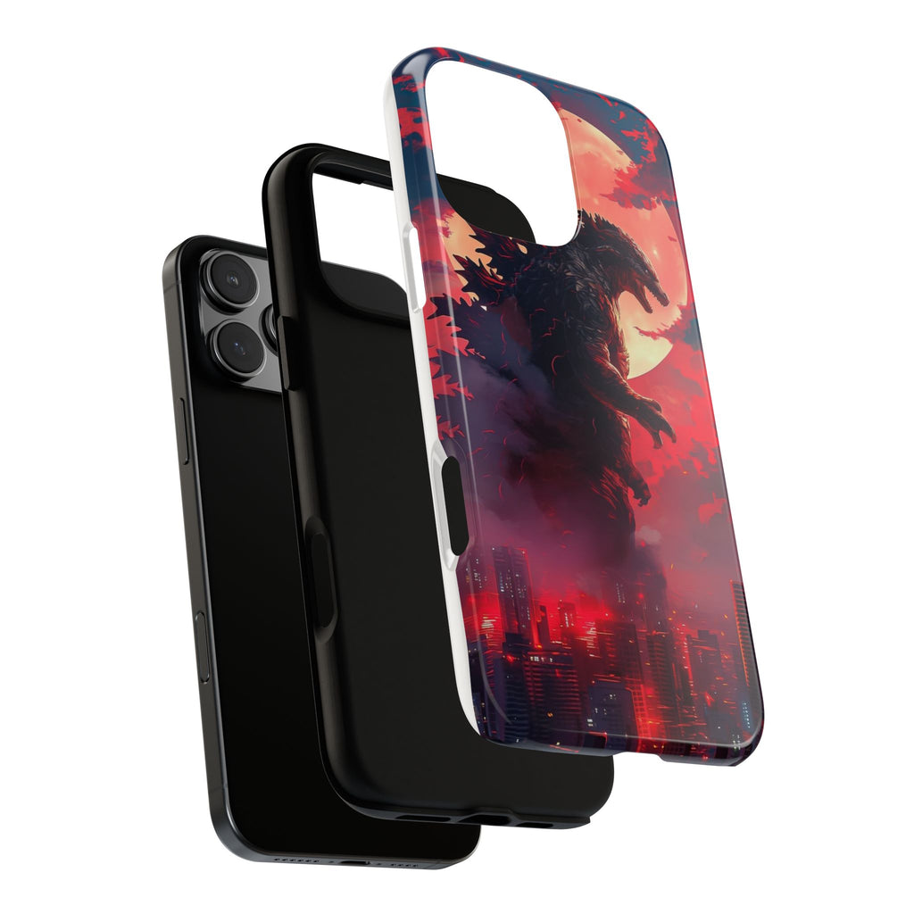 King of Monsters Godzilla Tough Phone Cases for iPhones, Samsung, and Pixel