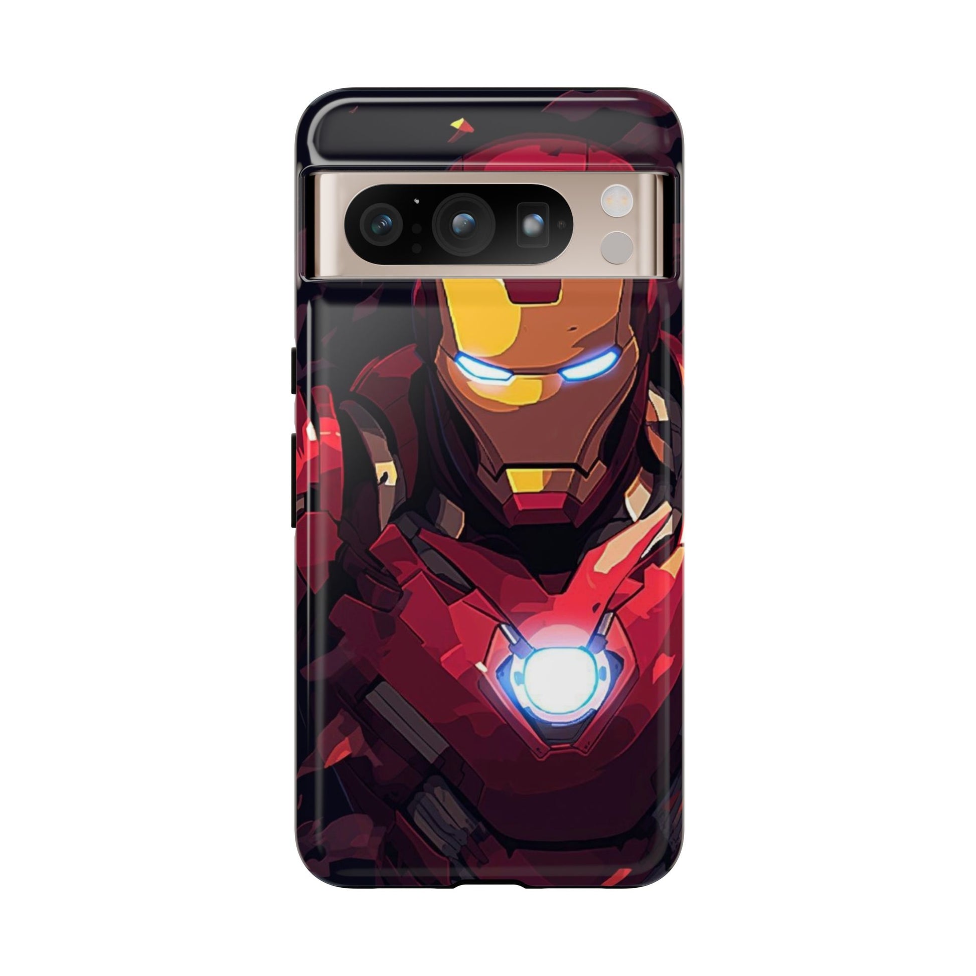 Invincible Iron Man Tough Cases for iPhones, Samsung, and Pixel