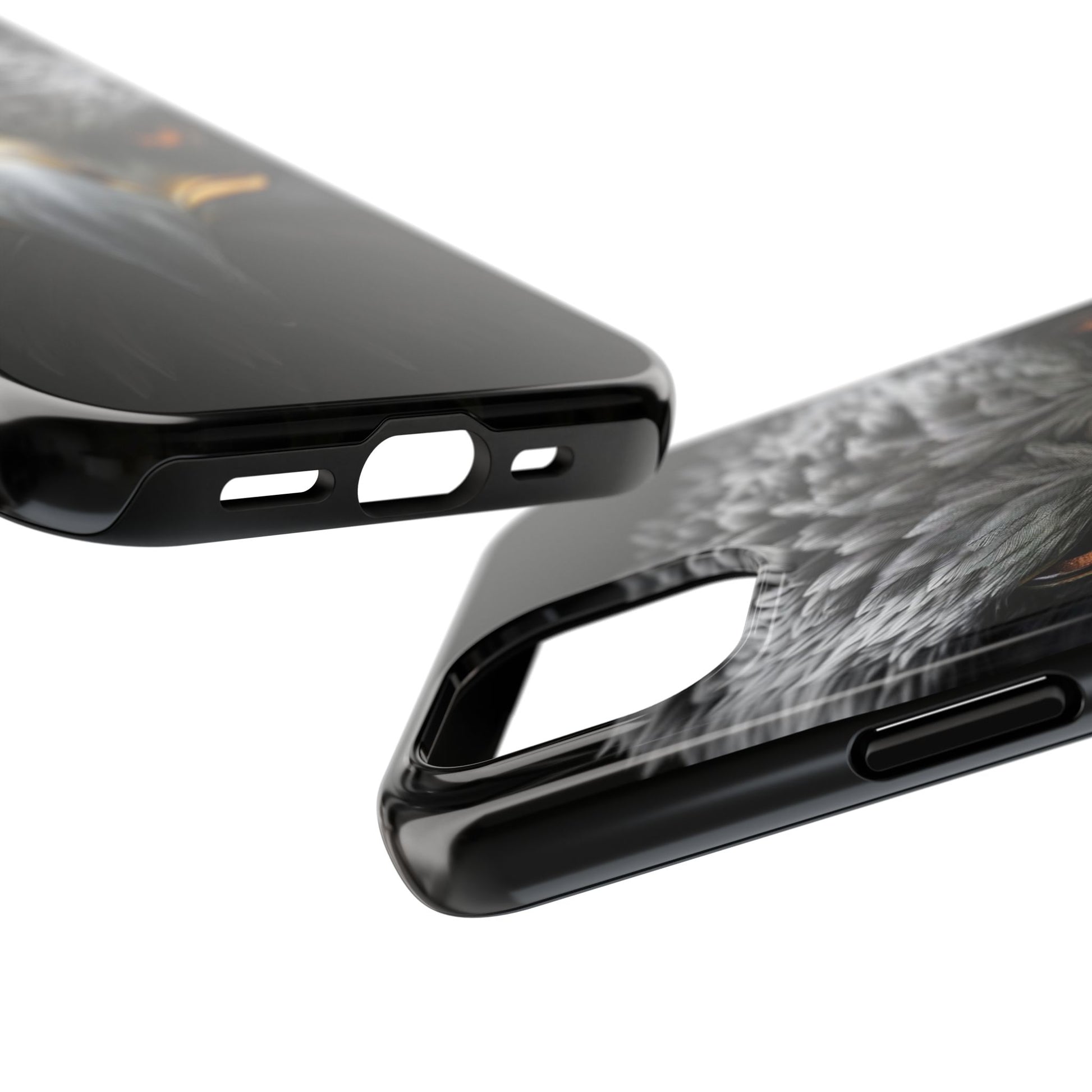 Mean Eagle Stare Theme Phone Cases for iPhones & Samsung Phones