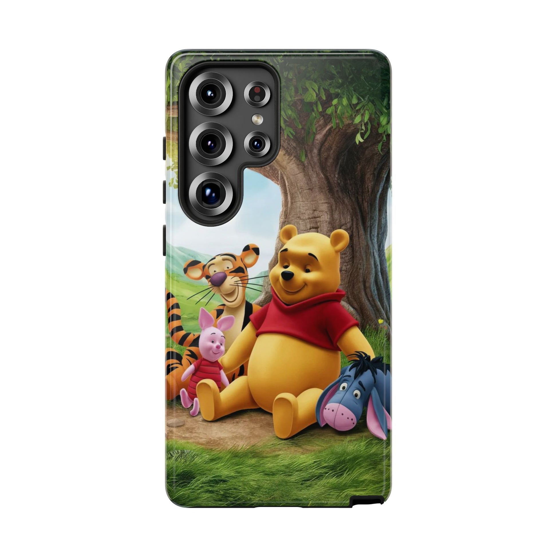 Cute Pooh Bear Phone Case, Tough Cases, Disney Phone for iPhones, Samsung, and Pixel