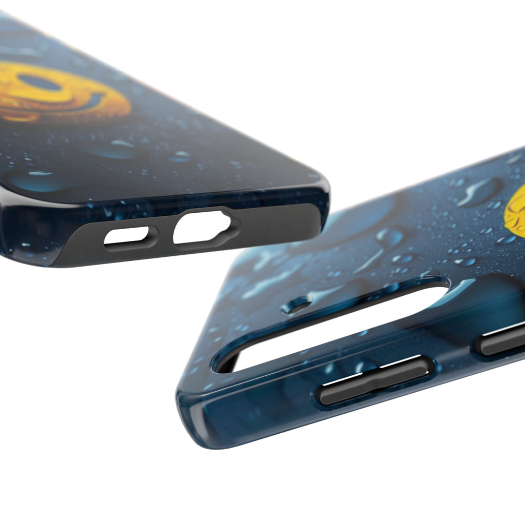 Be Happy Smiley Face Phone Cases for iPhones & Samsung Phones