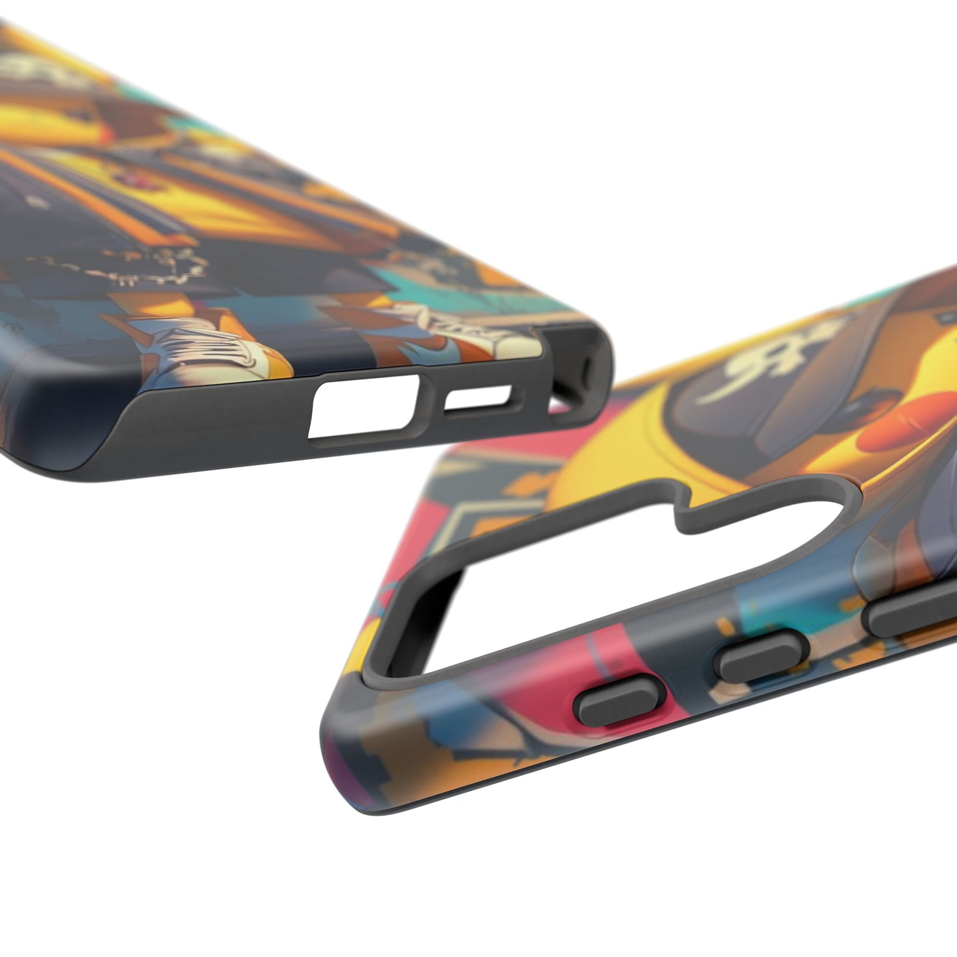 Cute Poke Bear Phone Case, Tough Cases for iPhones, Samsung, and Pixel