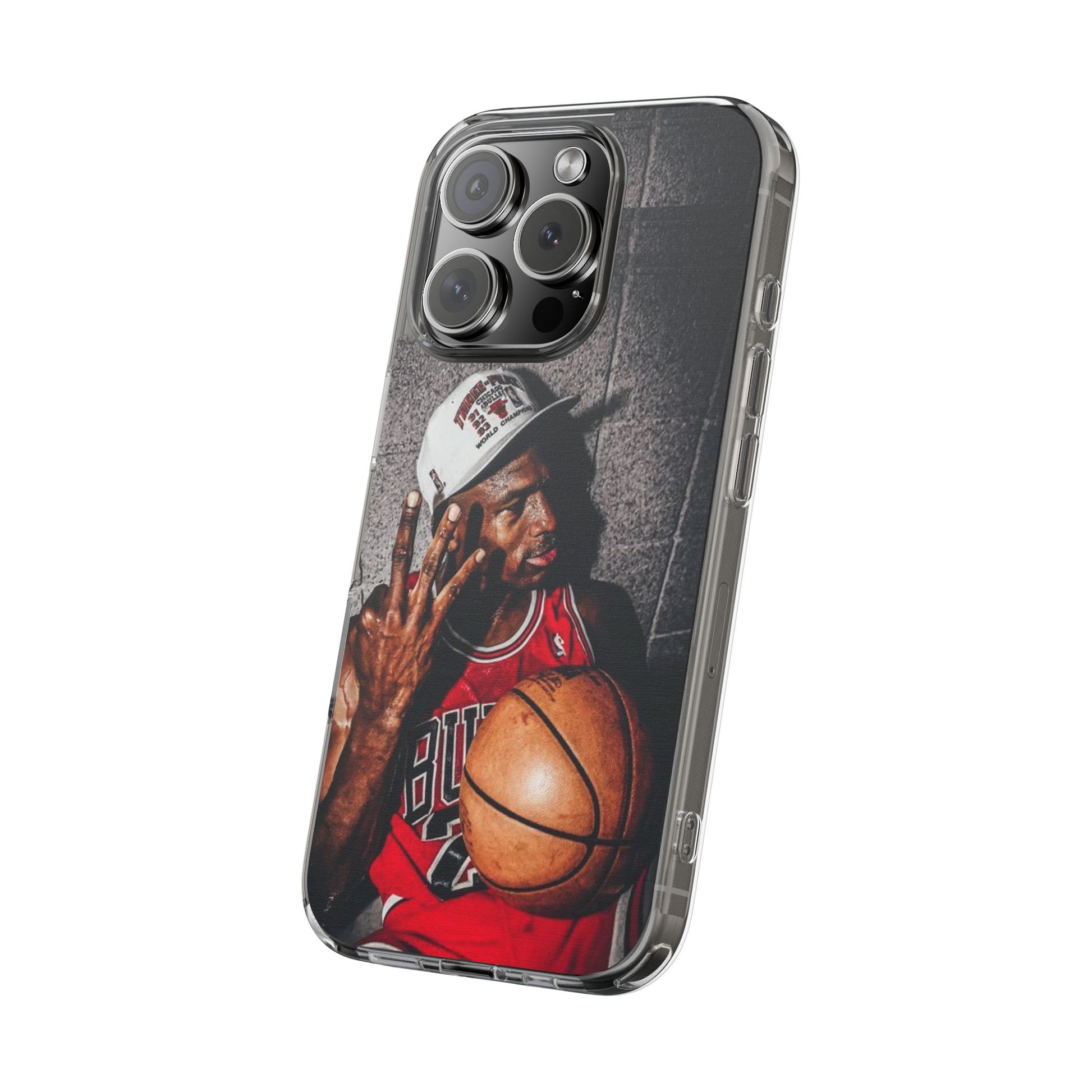 Chicago 3 Peat Basketball Drop proof for Select Samsung & iPhones