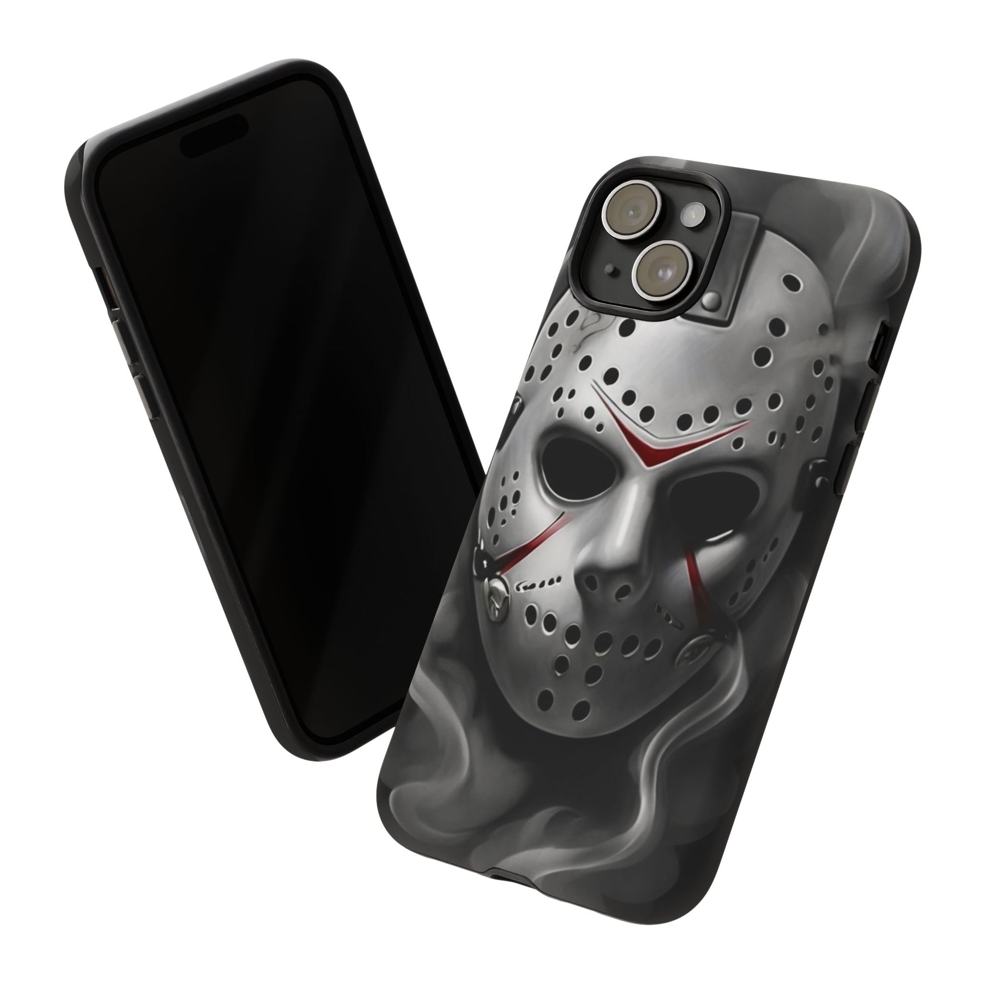 Friday the 13th Jason's Mask Tough Cases for iPhones, Samsung, and Pixel