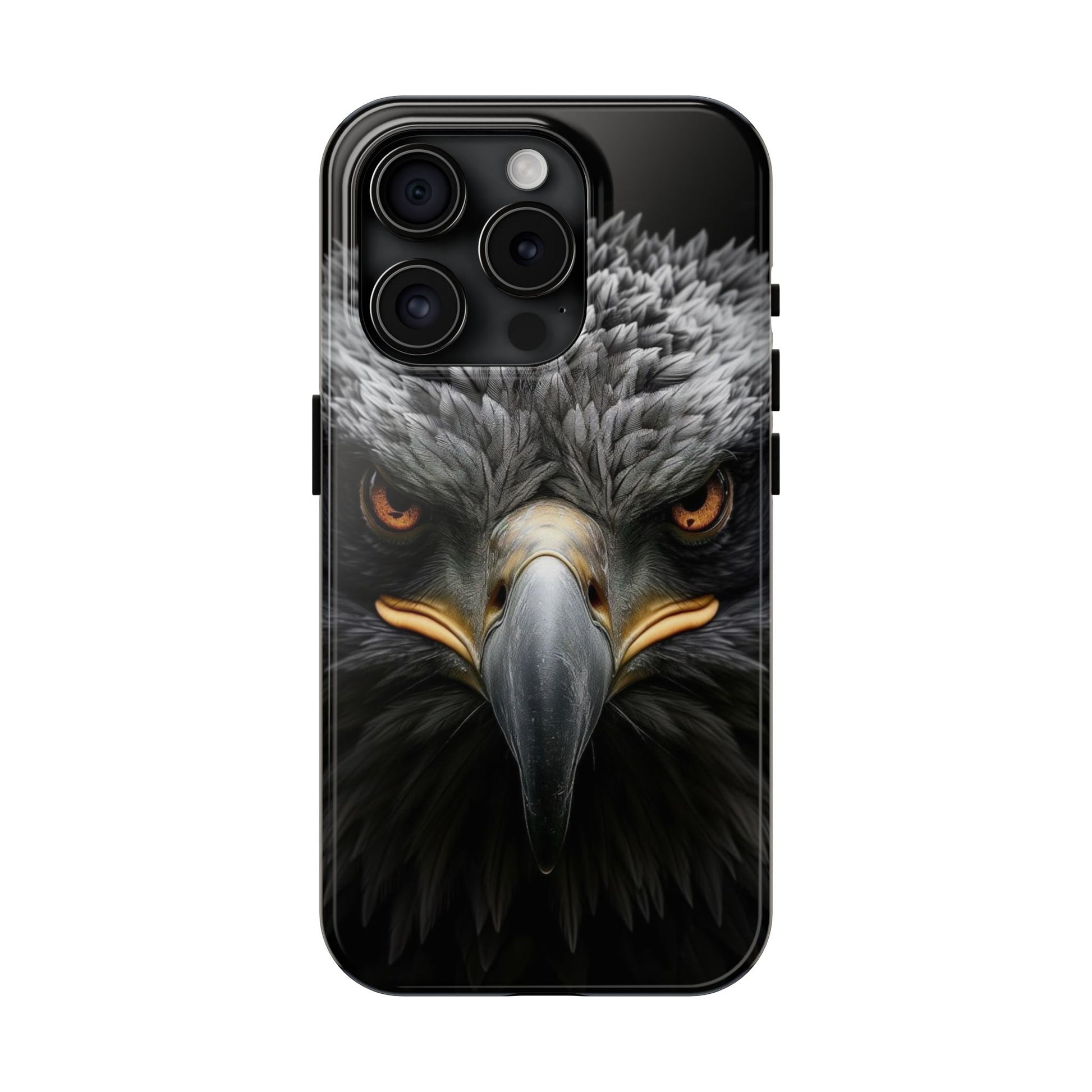 Mean Eagle Stare Theme Phone Cases for iPhones & Samsung Phones
