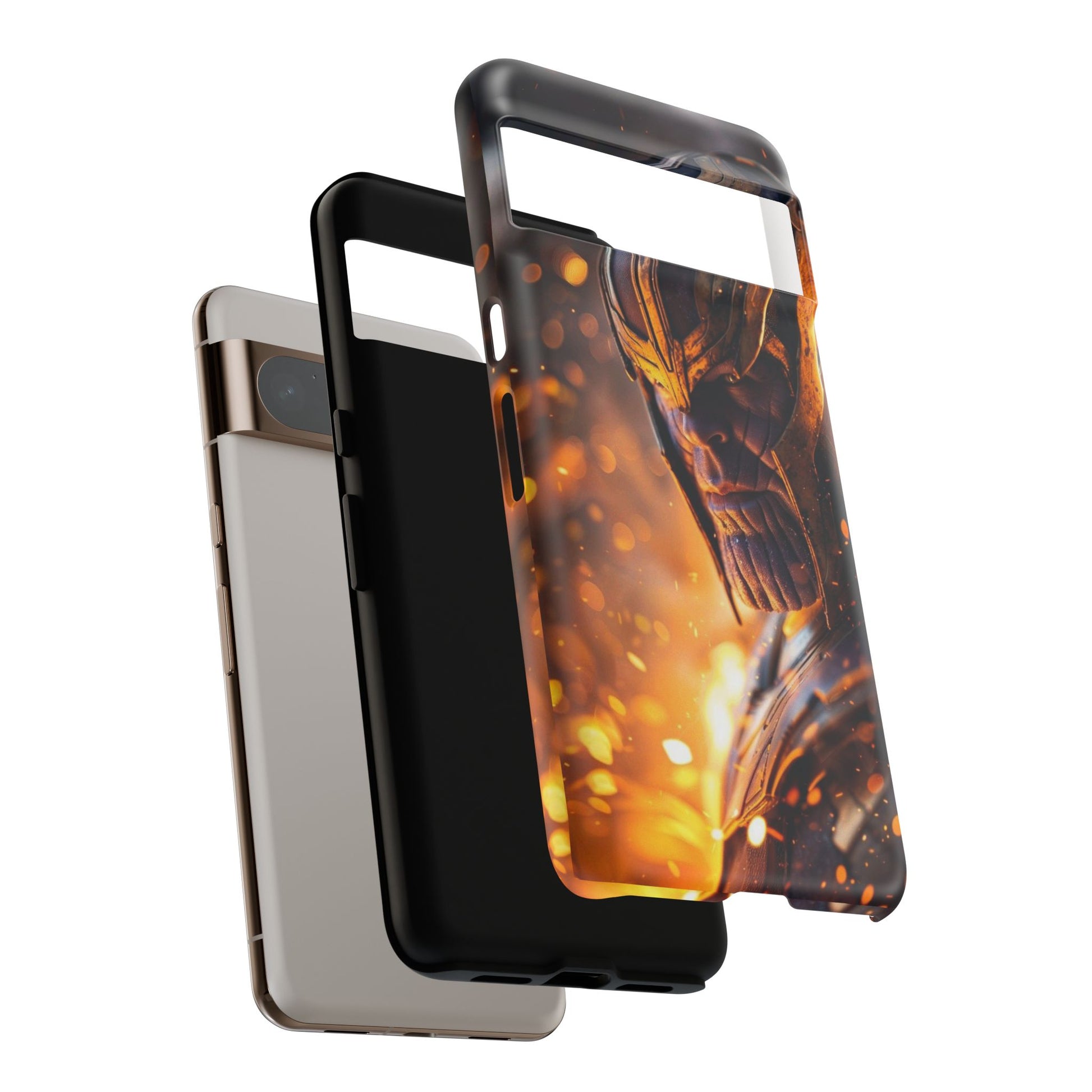 Marvel Villain Thanos Tough Cases for iPhones, Samsung, and Pixel