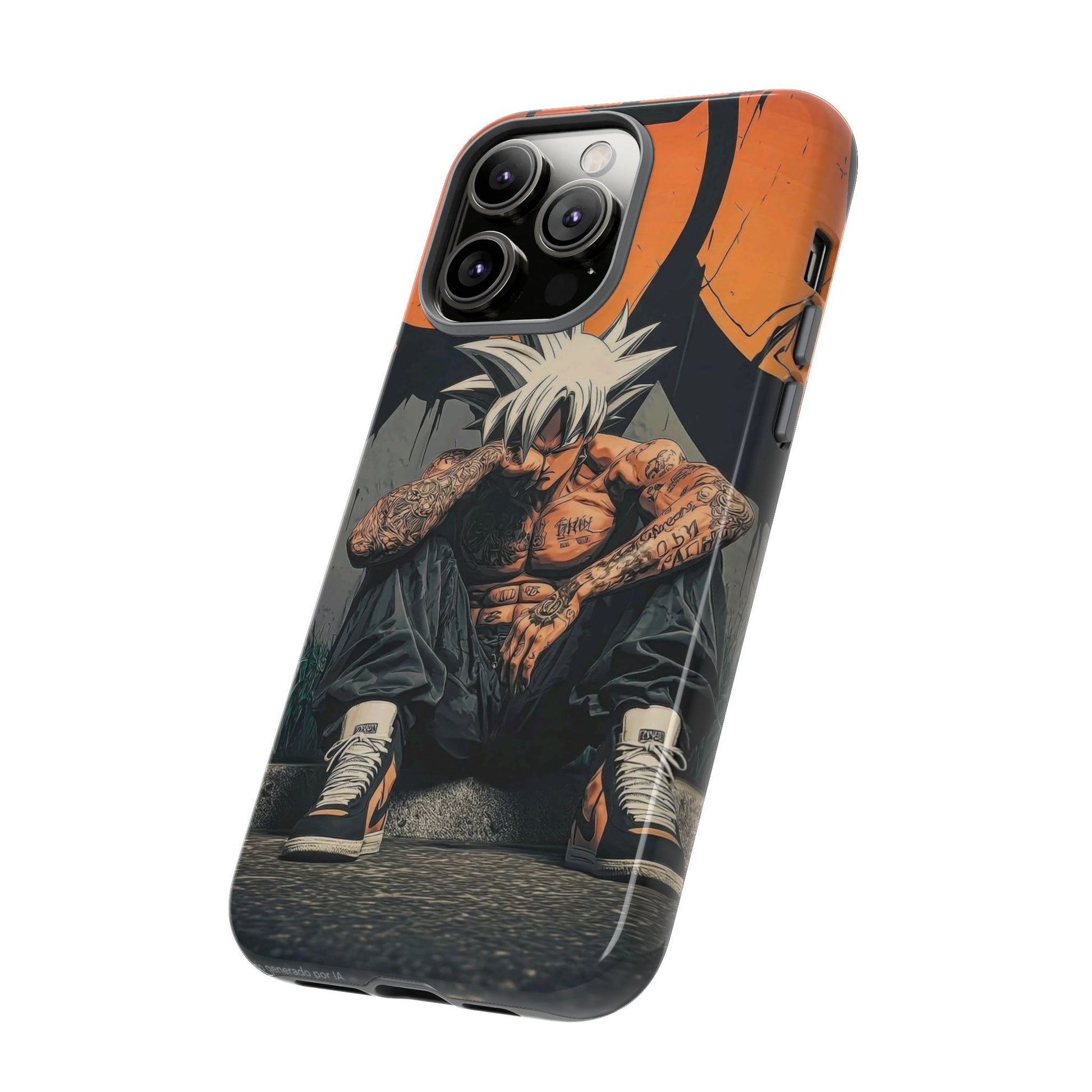 Anime DBZ Thug Tough Cases for iPhones, Samsung, and Pixel