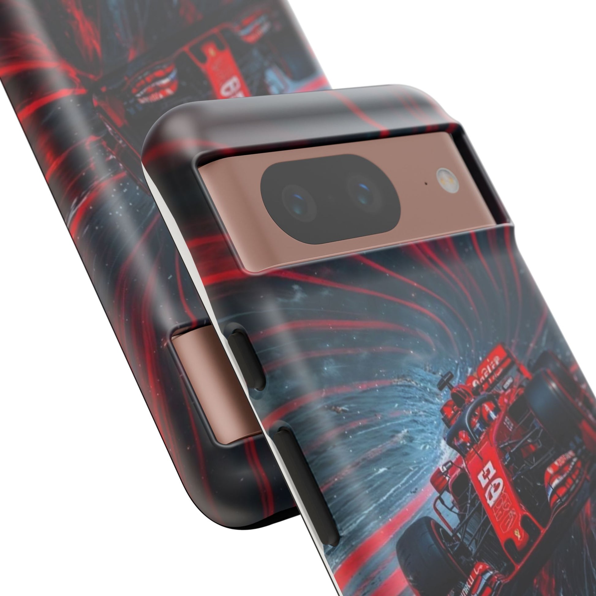 F1 Formula Race Car Phone Case, Tough Cases for iPhones, Samsung, and Pixel