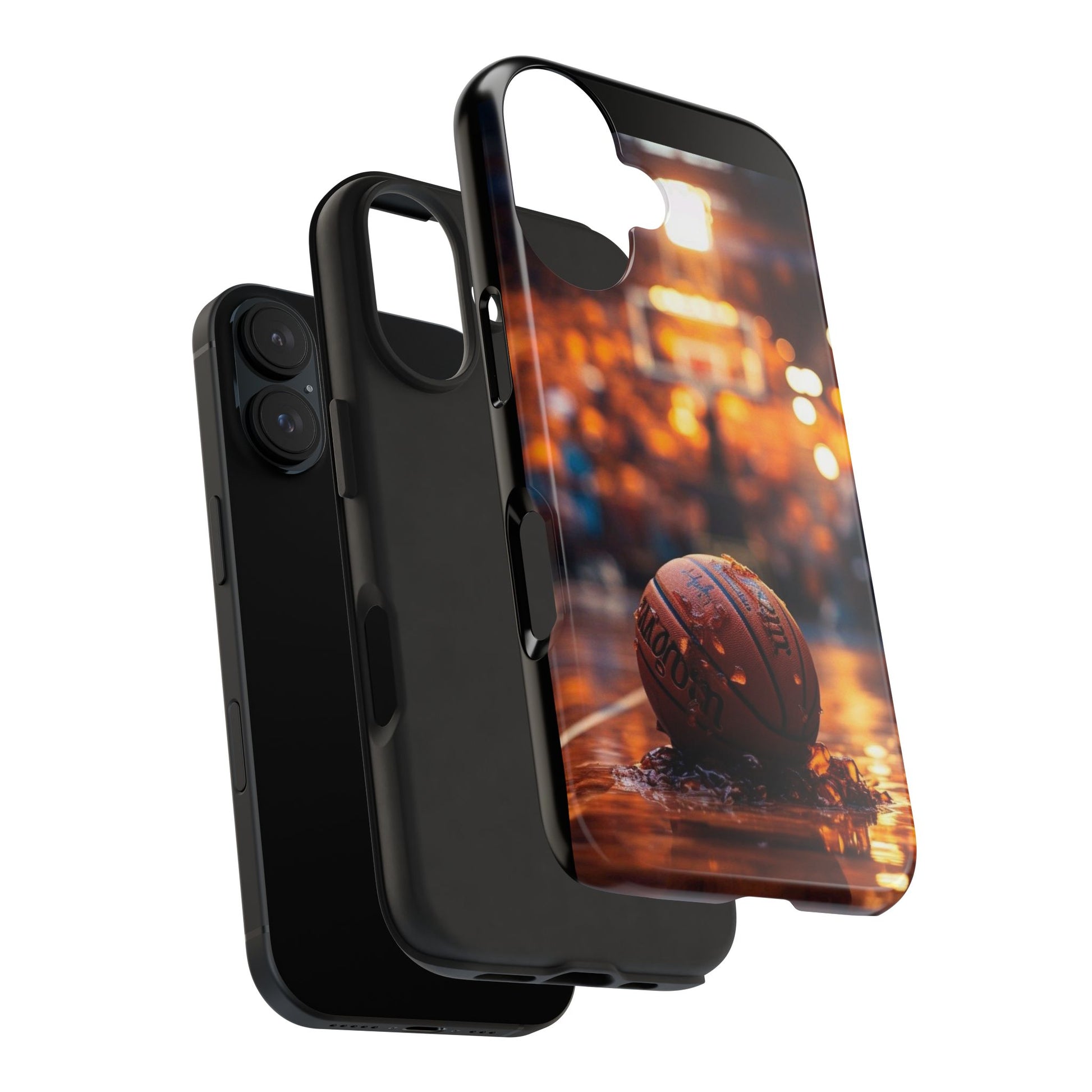 Basketball Court Tough Phone Cases for Iphones & Samsung Durable