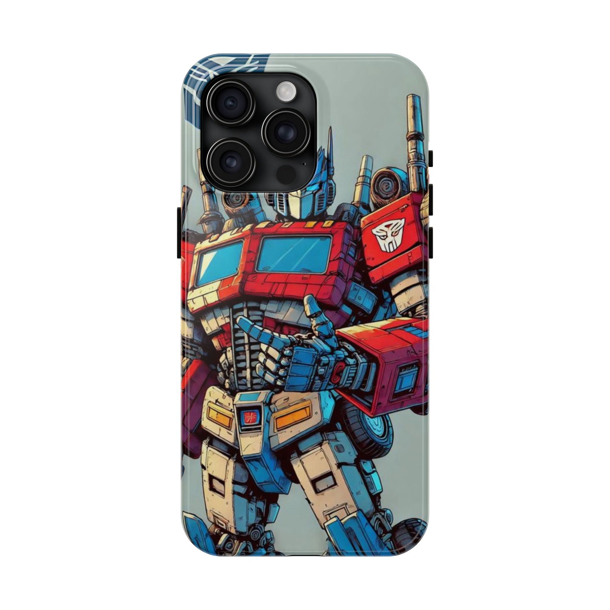 Transformer Optimus Theme Phone Cases for Iphones & Samsung Phones