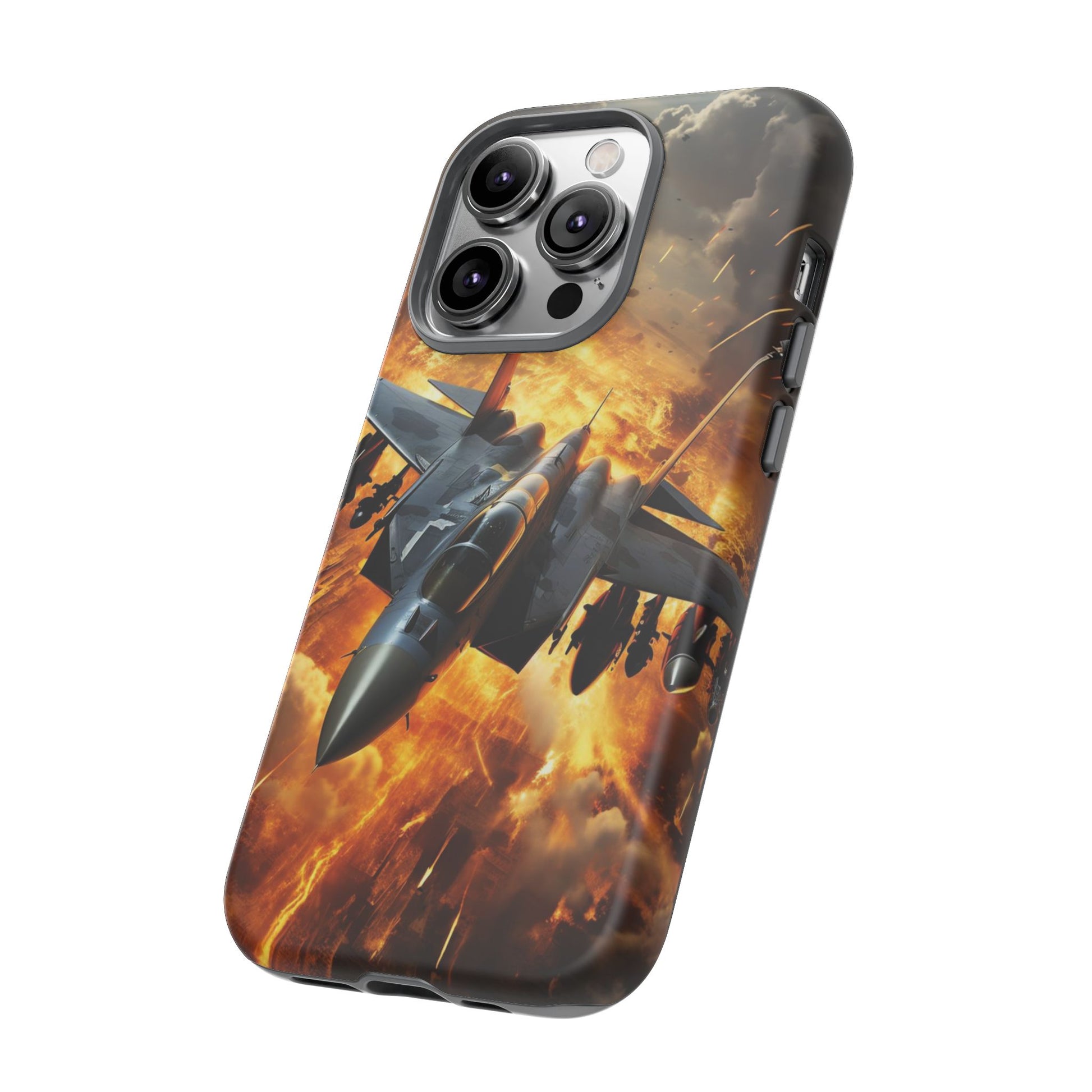 F-15 Fighter Jet Tough Cases for iPhones, Samsung, and Pixel