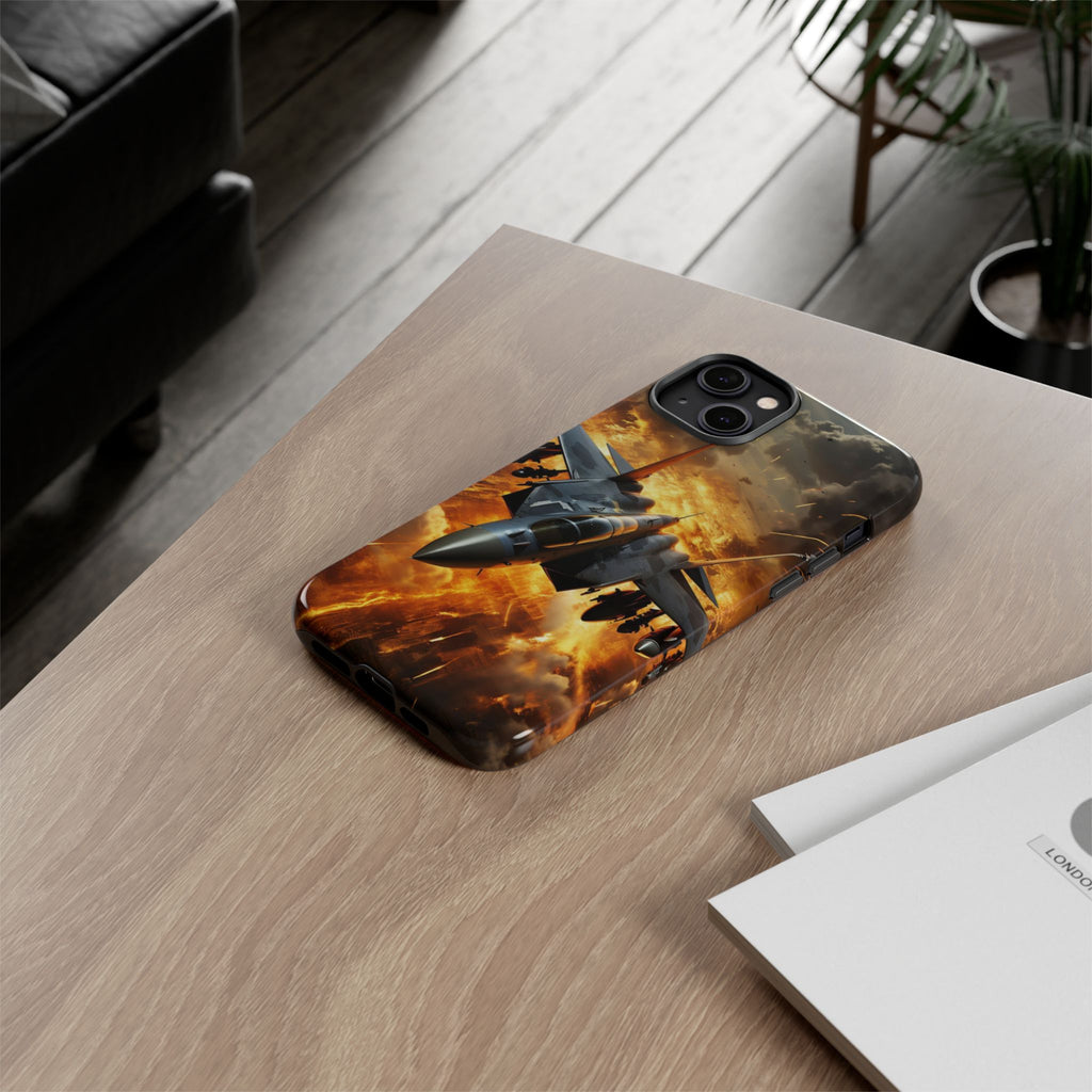 F-15 Fighter Jet Tough Cases for iPhones, Samsung, and Pixel