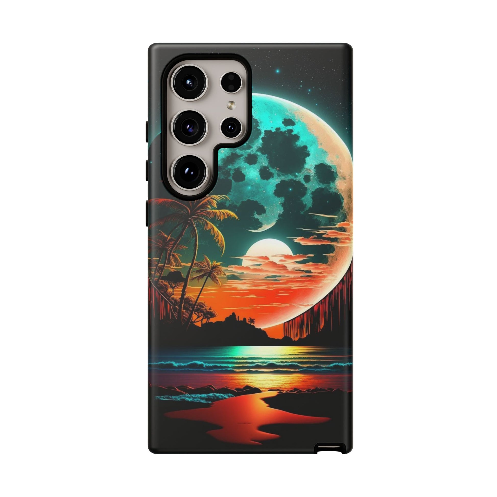 Fantasy Beach Sunset Landscape Phone Case for iPhone, Samsung Galaxy, & Pixel Phones